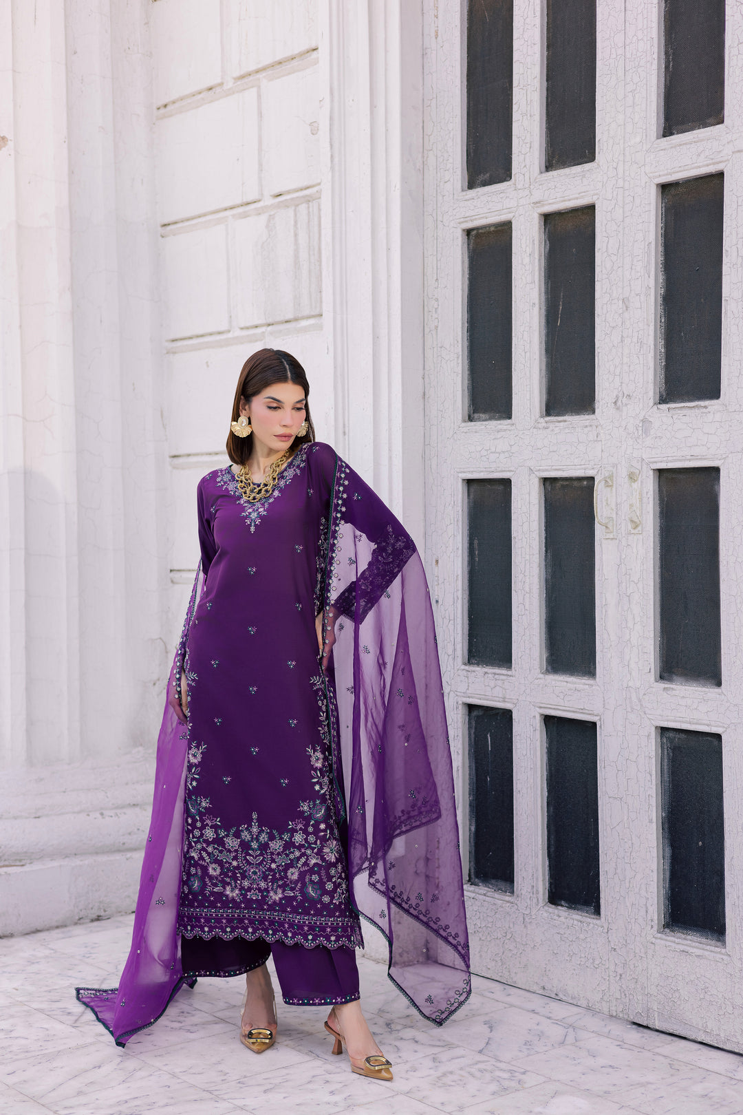  Erha 3Pc - Festive Embroidered Lawn BATIKSS26  BATIK   XS / Purple / Pima Lawn-S / Purple / Pima Lawn-M / Purple / Pima Lawn-L / Purple / Pima Lawn-XL / Purple / Pima Lawn