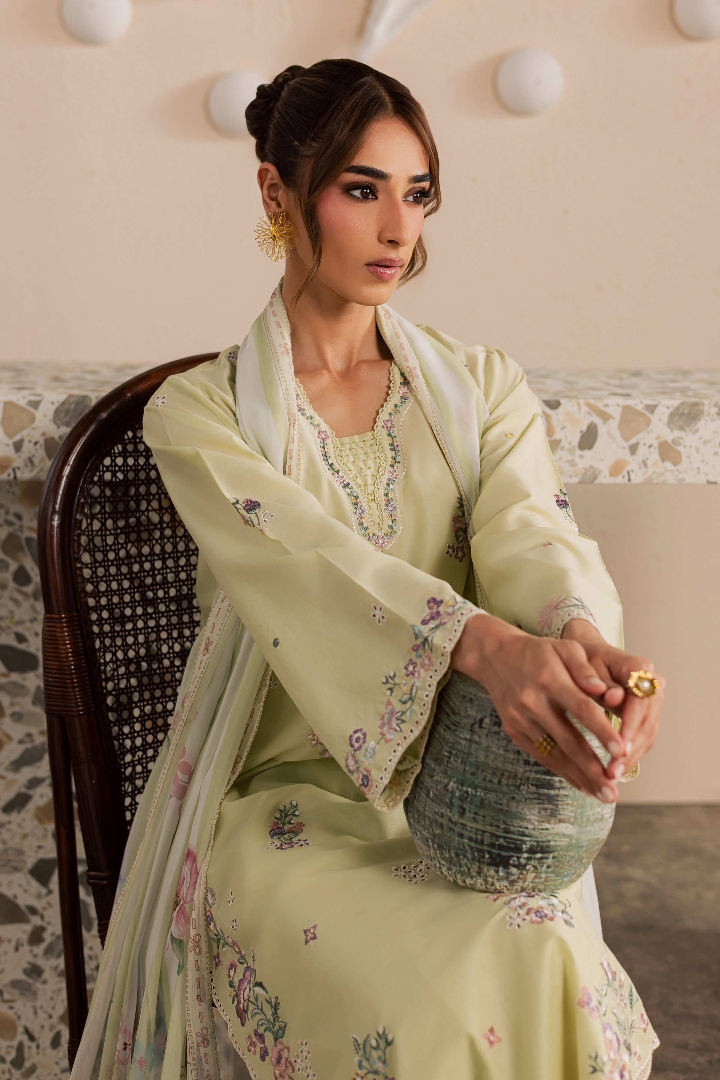  Eris 3Pc - Embroidered Lawn Dress EverydayEdit26  BATIK   XS / Lint / Pima Lawn-S / Lint / Pima Lawn-M / Lint / Pima Lawn-L / Lint / Pima Lawn-XL / Lint / Pima Lawn