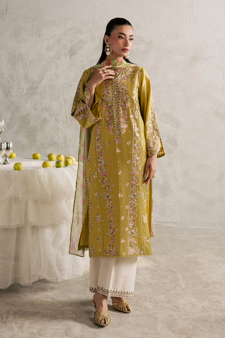  Essence 3Pc - Festive Embroidered Lawn BATIKEID2026  BATIK   XS / Lime green / Pima Lawn-S / Lime green / Pima Lawn-M / Lime green / Pima Lawn-L / Lime green / Pima Lawn-XL / Lime green / Pima Lawn