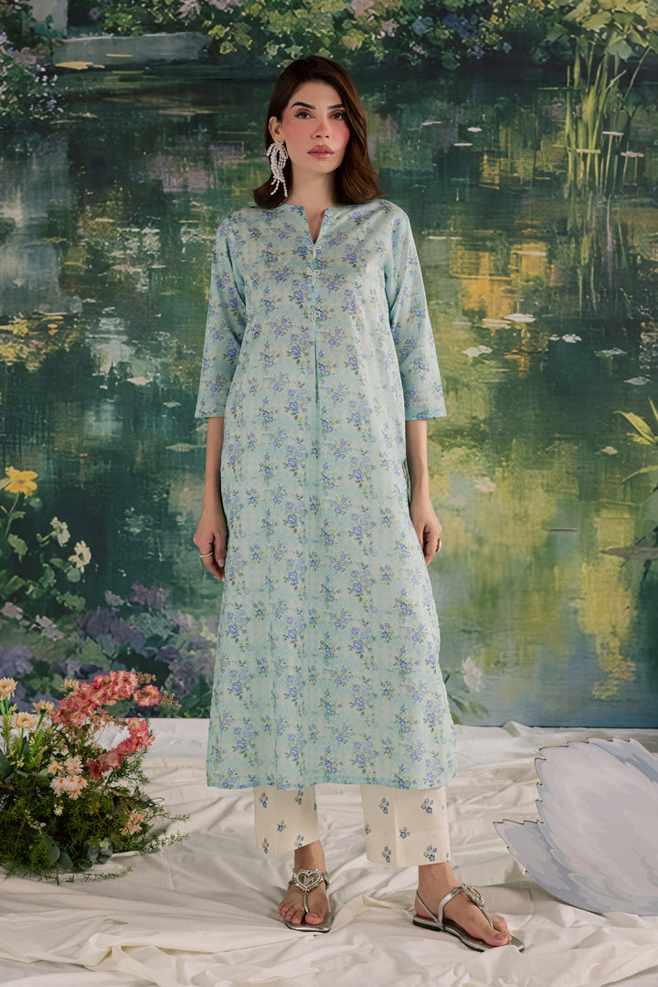 Bluey 2Pc - Printed Lawn Dress