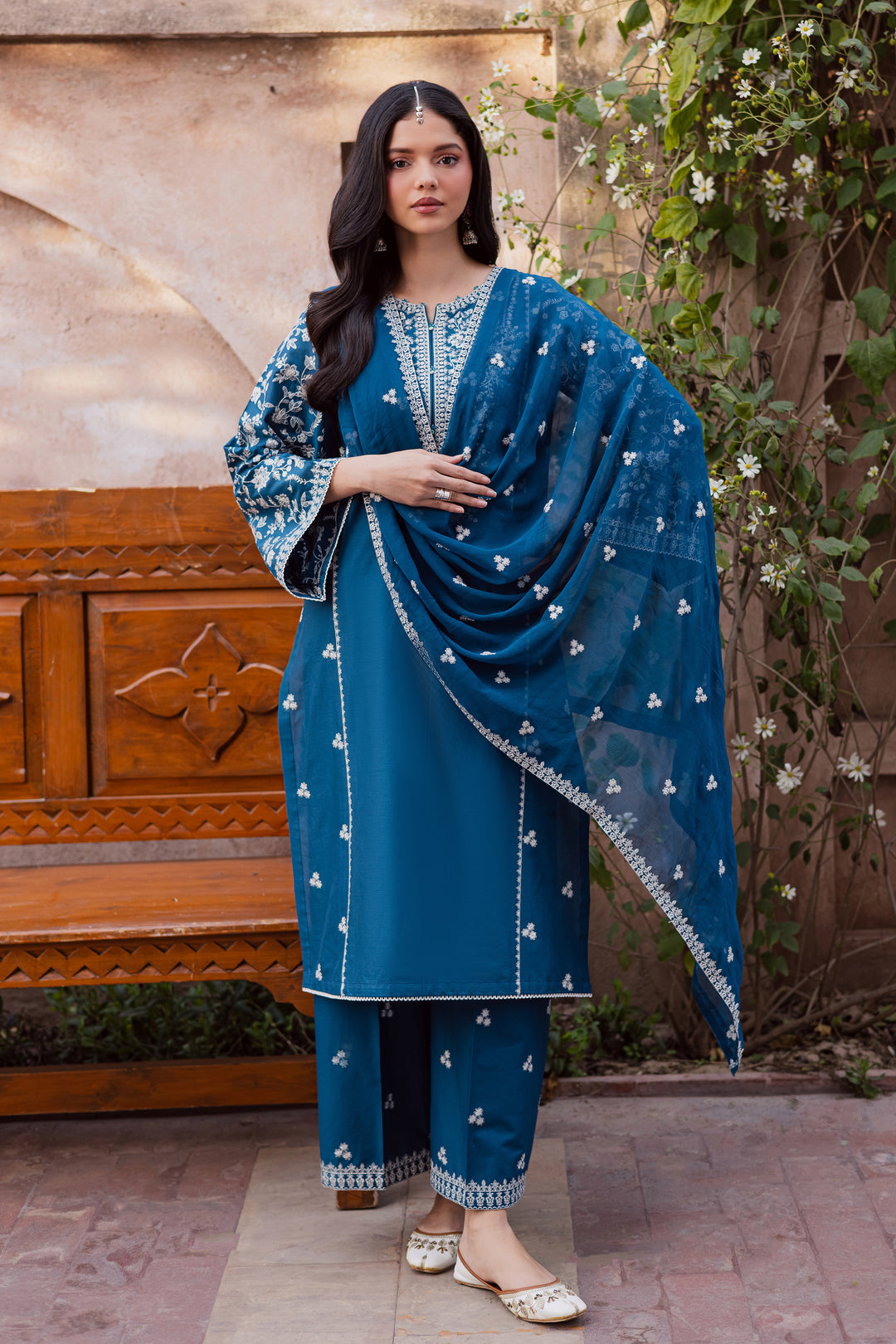  Farsali 3Pc - Festive Embroidered Lawn BATIKEID2026  BATIK   XS / Moroccon Blue / Pima Lawn-S / Moroccon Blue / Pima Lawn-M / Moroccon Blue / Pima Lawn-L / Moroccon Blue / Pima Lawn-XL / Moroccon Blue / Pima Lawn