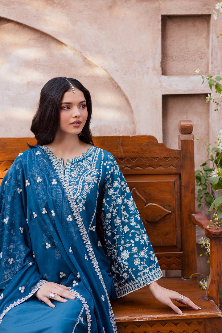  Farsali 3Pc - Festive Embroidered Lawn BATIKEID2026  BATIK   XS / Moroccon Blue / Pima Lawn-S / Moroccon Blue / Pima Lawn-M / Moroccon Blue / Pima Lawn-L / Moroccon Blue / Pima Lawn-XL / Moroccon Blue / Pima Lawn