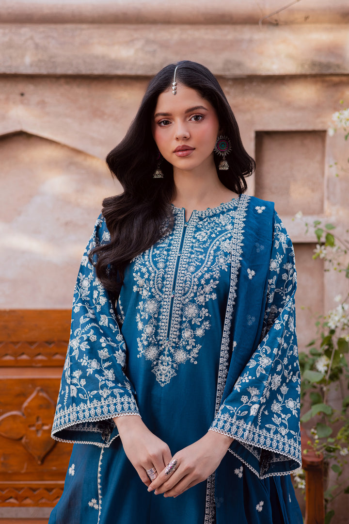  Farsali 3Pc - Festive Embroidered Lawn BATIKEID2026  BATIK   XS / Moroccon Blue / Pima Lawn-S / Moroccon Blue / Pima Lawn-M / Moroccon Blue / Pima Lawn-L / Moroccon Blue / Pima Lawn-XL / Moroccon Blue / Pima Lawn