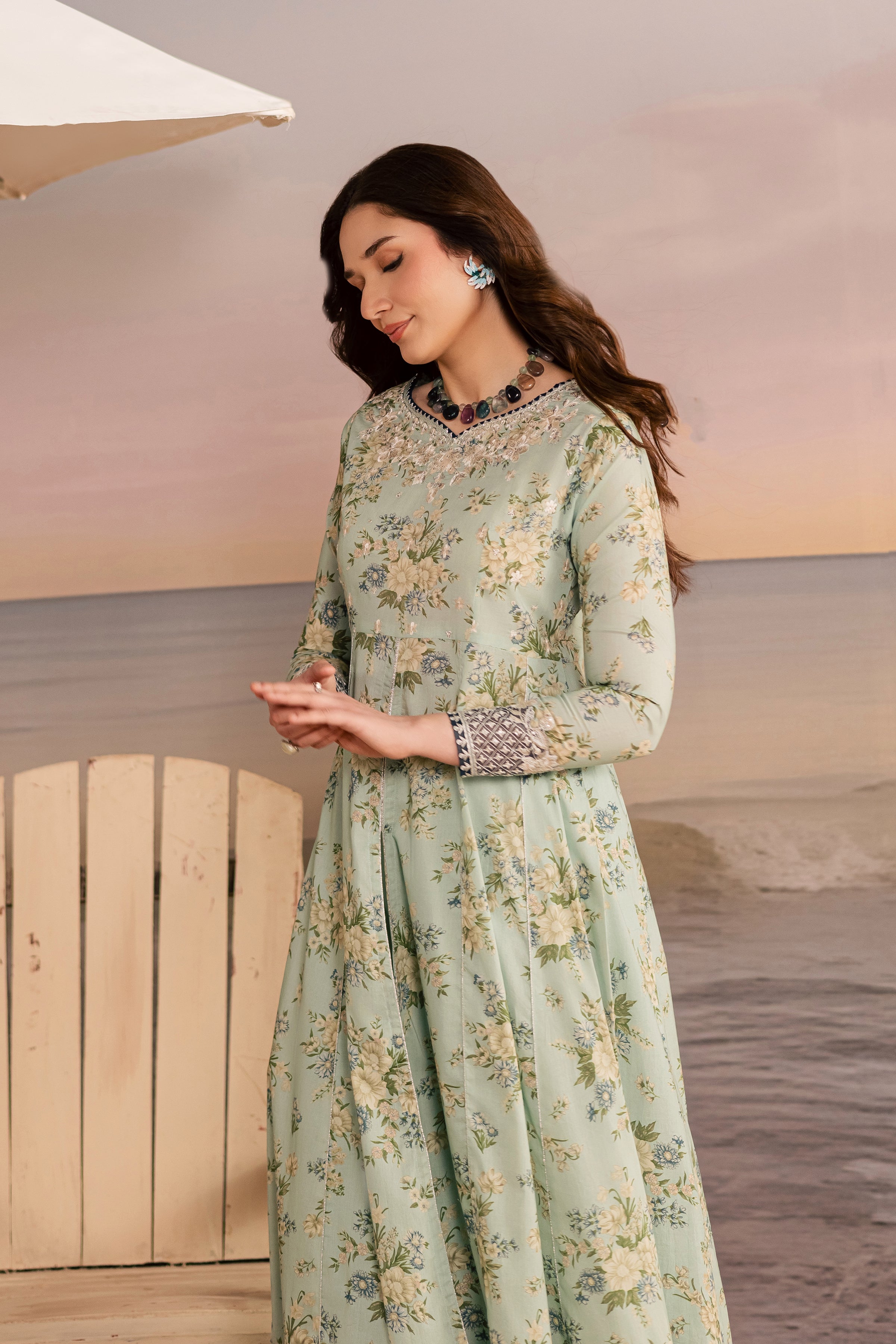  Firefly 2Pc - Printed Lawn Dress BATIKSS26  BATIK   XS / Sky Blue / Lawn-S / Sky Blue / Lawn-M / Sky Blue / Lawn-L / Sky Blue / Lawn-XL / Sky Blue / Lawn