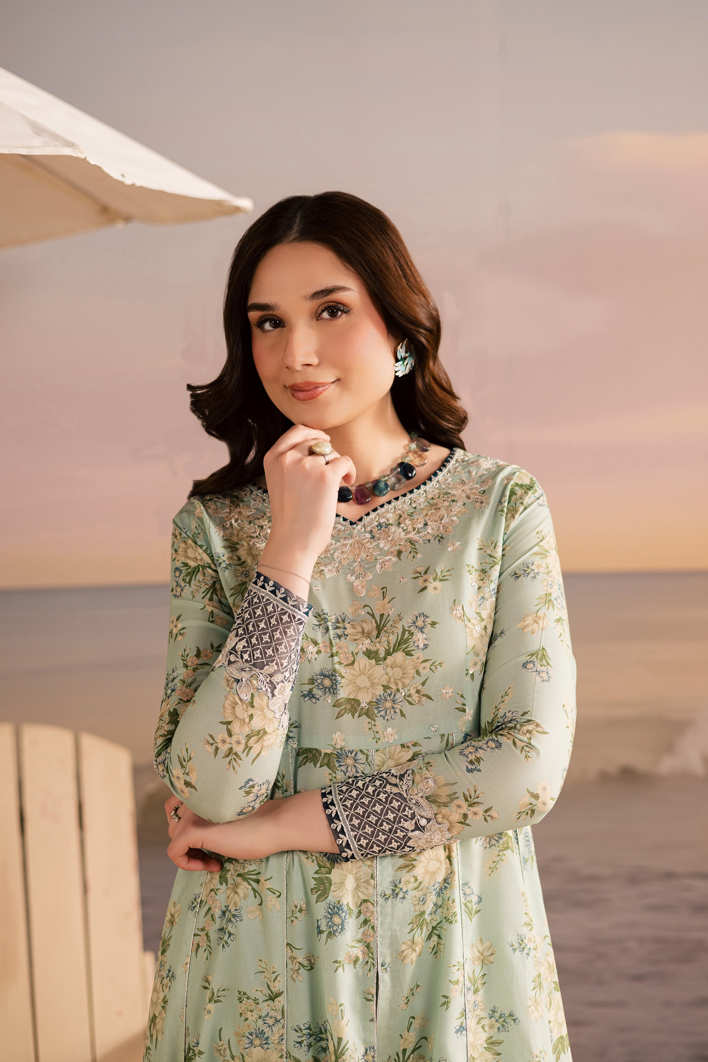  Firefly 2Pc - Printed Lawn Dress BATIKSS26  BATIK   XS / Sky Blue / Lawn-S / Sky Blue / Lawn-M / Sky Blue / Lawn-L / Sky Blue / Lawn-XL / Sky Blue / Lawn
