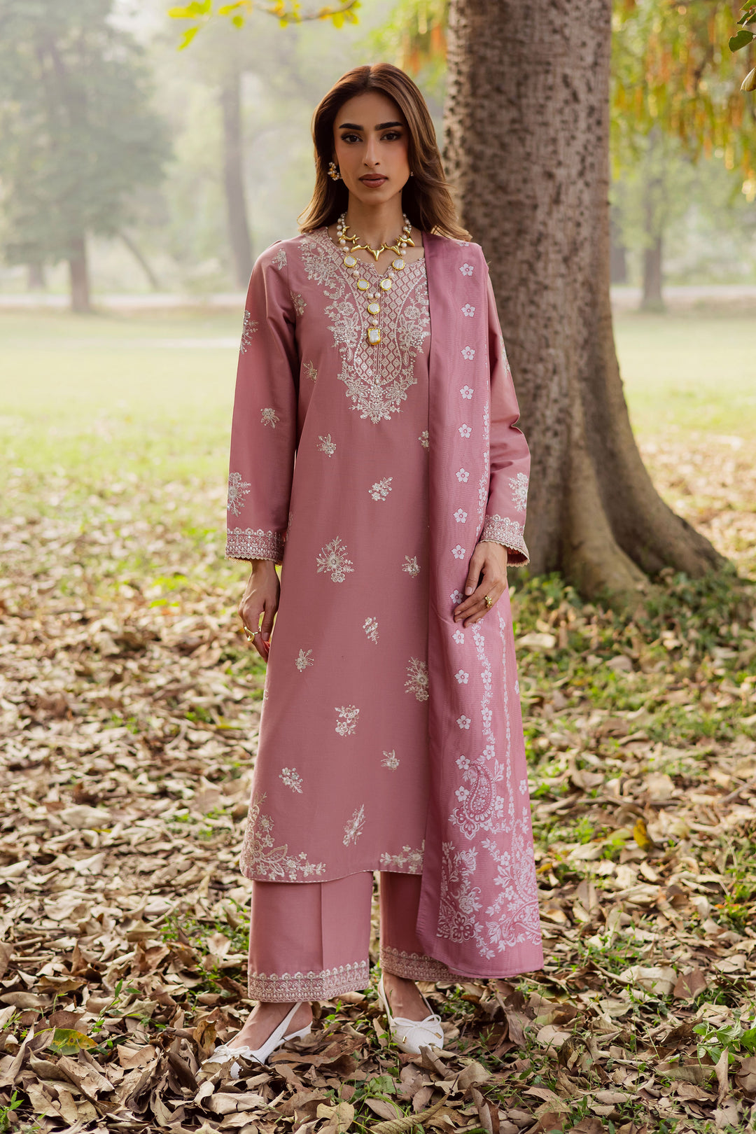  Frolly 3Pc - Embroidered Khaddar Dress BATIK WINTER PRET 2025  BATIK   XS / Tea Pink / Khaddar-S / Tea Pink / Khaddar-M / Tea Pink / Khaddar-L / Tea Pink / Khaddar-XL / Tea Pink / Khaddar