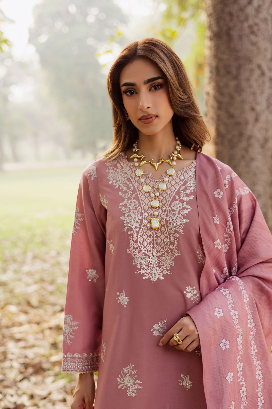  Frolly 3Pc - Embroidered Khaddar Dress BATIK WINTER PRET 2025  BATIK   XS / Tea Pink / Khaddar-S / Tea Pink / Khaddar-M / Tea Pink / Khaddar-L / Tea Pink / Khaddar-XL / Tea Pink / Khaddar