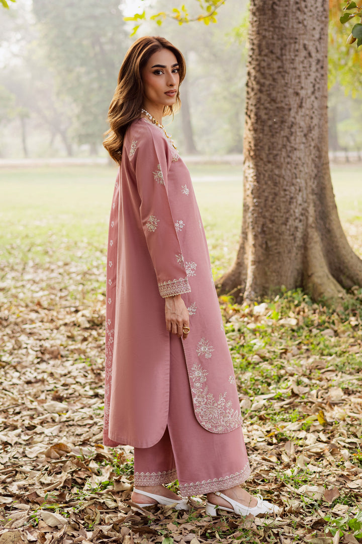  Frolly 3Pc - Embroidered Khaddar Dress BATIK WINTER PRET 2025  BATIK   XS / Tea Pink / Khaddar-S / Tea Pink / Khaddar-M / Tea Pink / Khaddar-L / Tea Pink / Khaddar-XL / Tea Pink / Khaddar