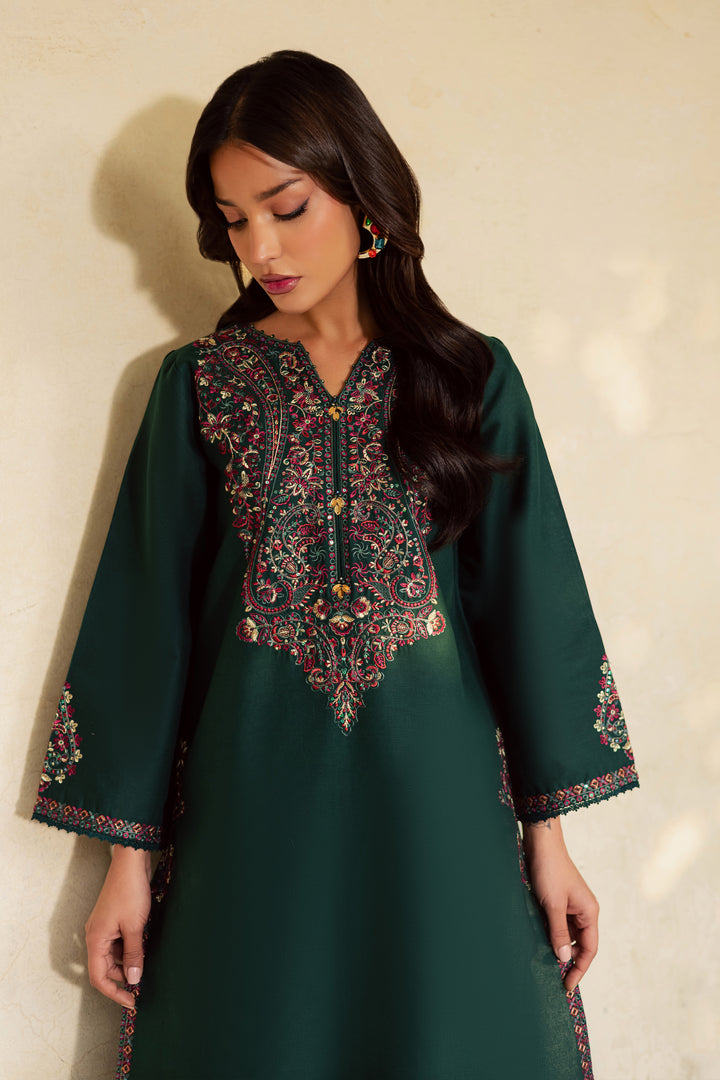  Green Grinch 2Pc - Embroidered Khaddar Dress BATIK WINTER PRET 2025  BATIK   XS / Green / Khaddar-S / Green / Khaddar-M / Green / Khaddar-L / Green / Khaddar-XL / Green / Khaddar