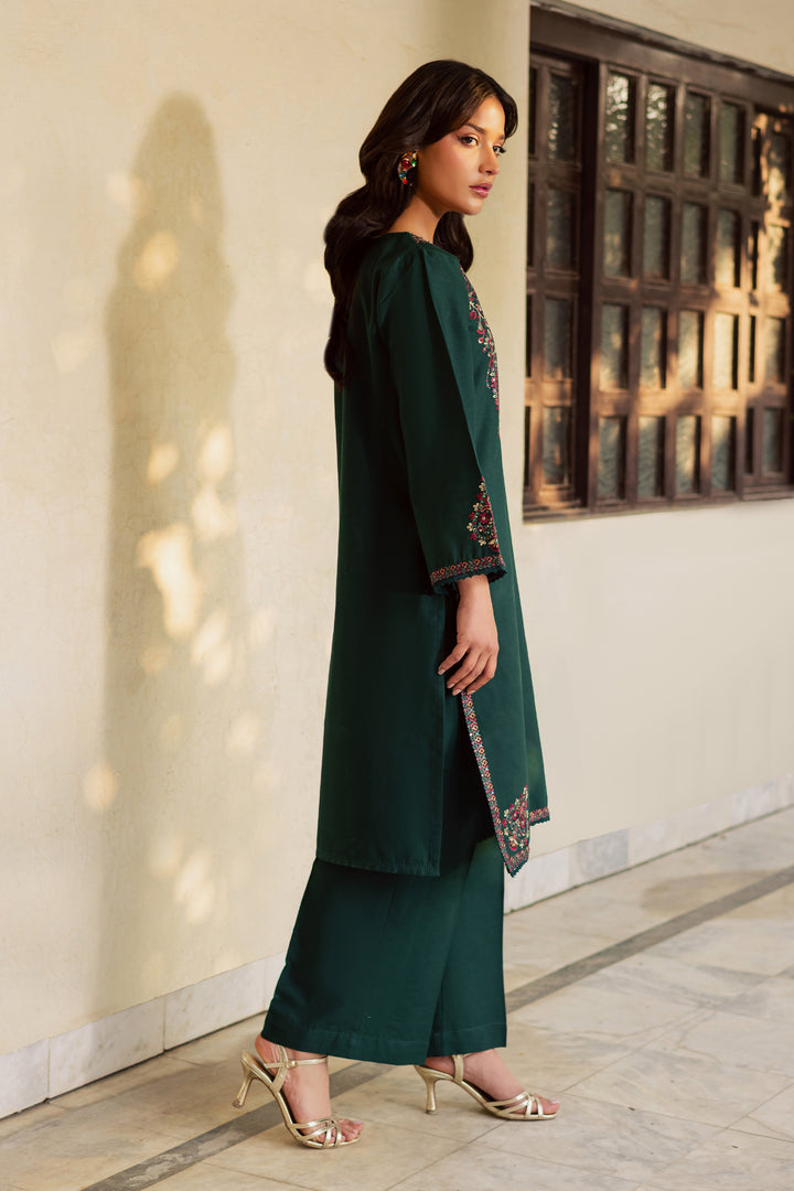  Green Grinch 2Pc - Embroidered Khaddar Dress BATIK WINTER PRET 2025  BATIK   XS / Green / Khaddar-S / Green / Khaddar-M / Green / Khaddar-L / Green / Khaddar-XL / Green / Khaddar