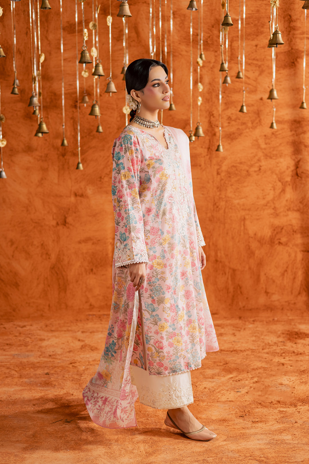  Gul 3Pc - Printed Lawn Dress BATIKEID2026  BATIK   XS / Pink / Lawn-S / Pink / Lawn-M / Pink / Lawn-L / Pink / Lawn-XL / Pink / Lawn