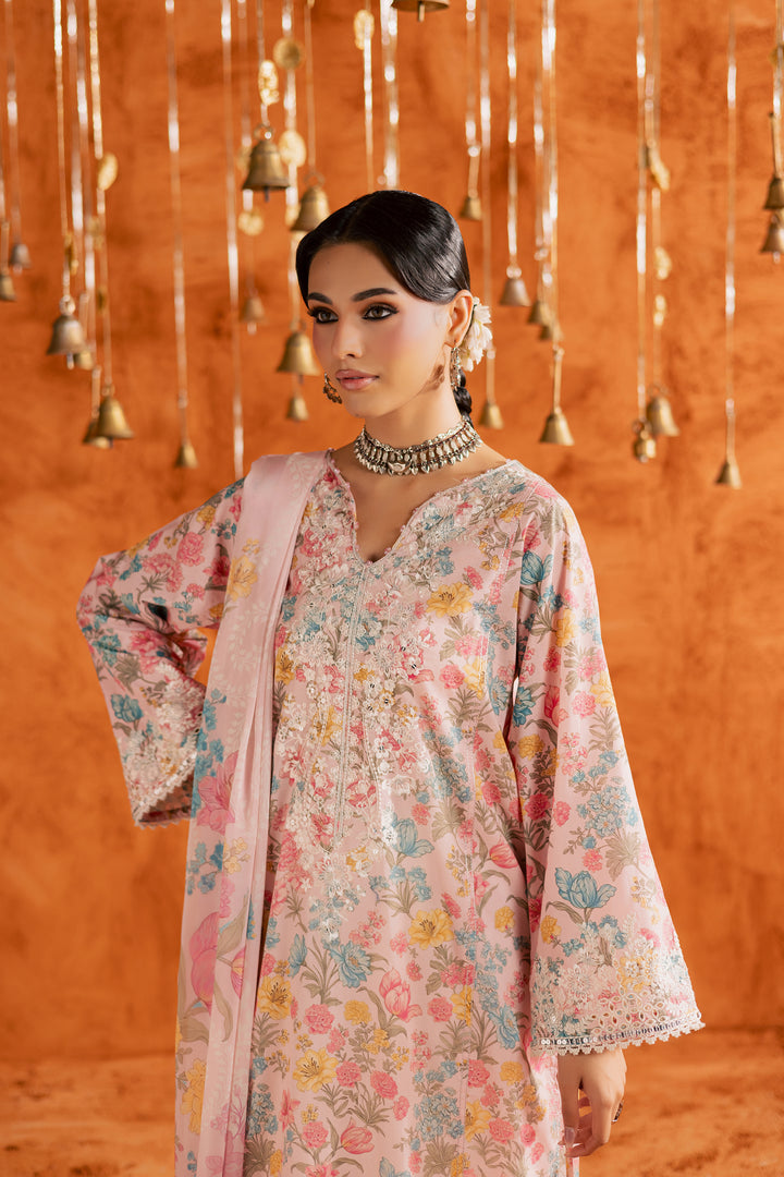  Gul 3Pc - Printed Lawn Dress BATIKEID2026  BATIK   XS / Pink / Lawn-S / Pink / Lawn-M / Pink / Lawn-L / Pink / Lawn-XL / Pink / Lawn