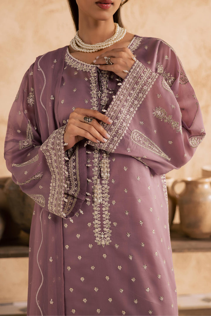  Gul e Rana 3Pc - Embroidered Festive Pret BATIKSS26  BATIK   XS / Lilac / Paper Silk-S / Lilac / Paper Silk-M / Lilac / Paper Silk-L / Lilac / Paper Silk-XL / Lilac / Paper Silk