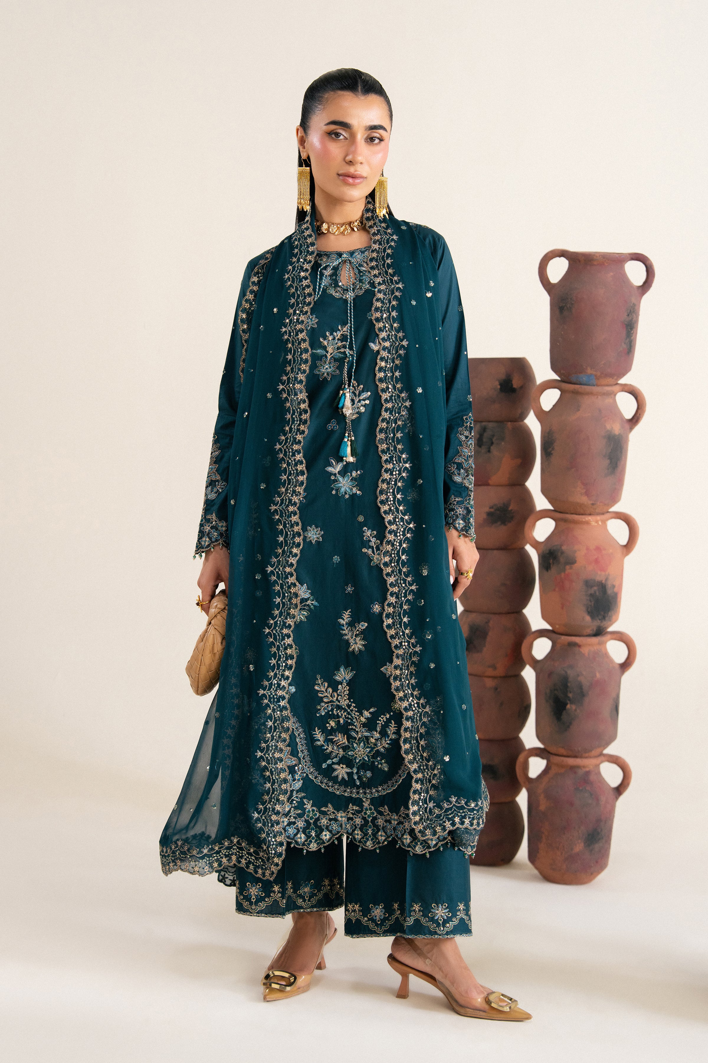  Helma 3Pc - Festive Eid Pret BATIKSS26  BATIK   XS / Zinc Blue / Giza-S / Zinc Blue / Giza-M / Zinc Blue / Giza-L / Zinc Blue / Giza-XL / Zinc Blue / Giza