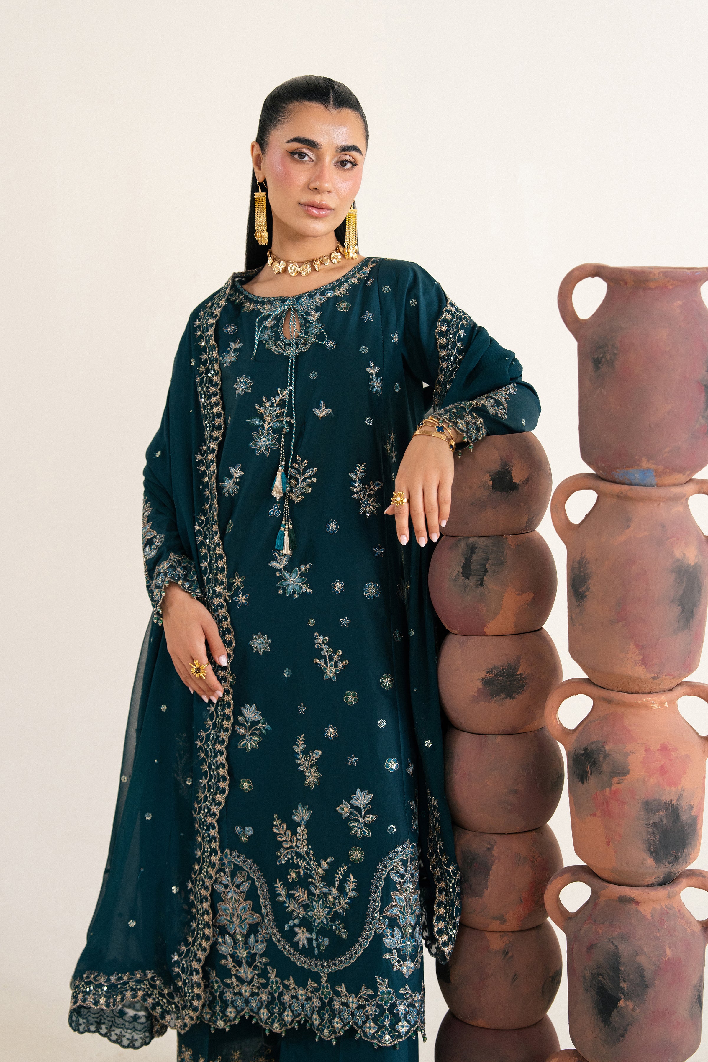  Helma 3Pc - Festive Eid Pret BATIKSS26  BATIK   XS / Zinc Blue / Giza-S / Zinc Blue / Giza-M / Zinc Blue / Giza-L / Zinc Blue / Giza-XL / Zinc Blue / Giza
