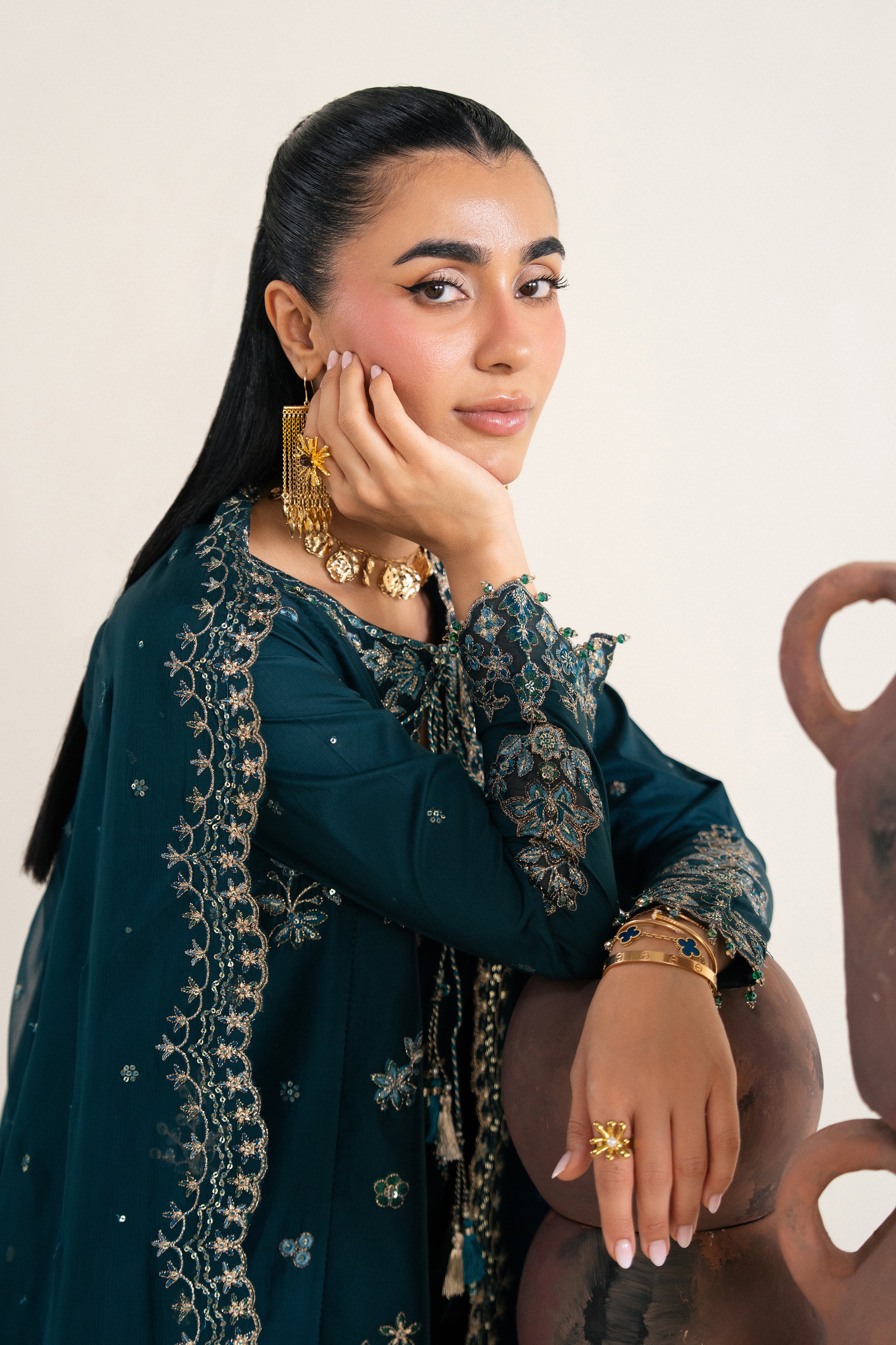  Helma 3Pc - Festive Eid Pret BATIKSS26  BATIK   XS / Zinc Blue / Giza-S / Zinc Blue / Giza-M / Zinc Blue / Giza-L / Zinc Blue / Giza-XL / Zinc Blue / Giza
