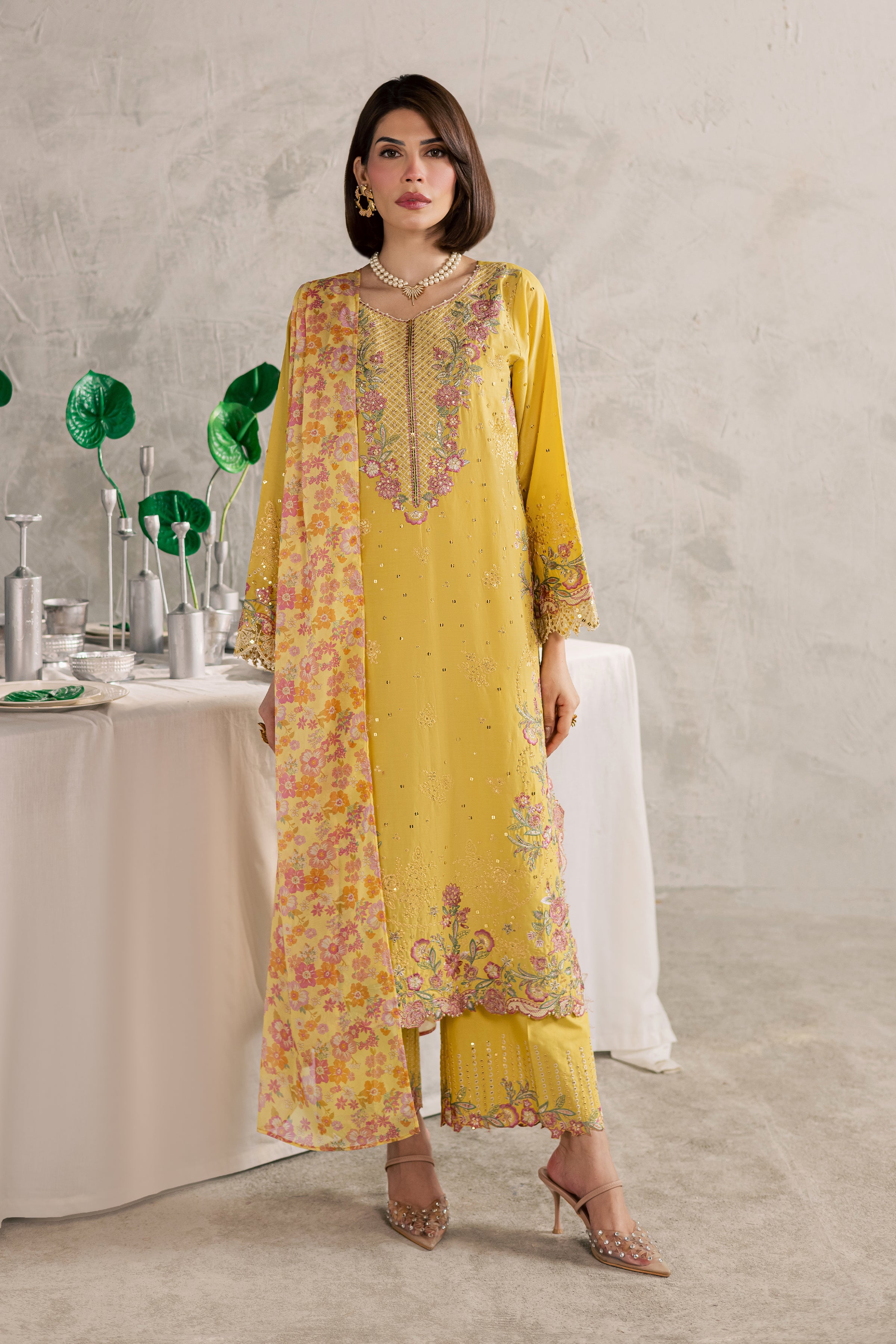  Her Soul 3Pc - Festive Embroidered Lawn BATIKEID2026  BATIK   XS / Lemon Yellow / Pima Lawn-S / Lemon Yellow / Pima Lawn-M / Lemon Yellow / Pima Lawn-L / Lemon Yellow / Pima Lawn-XL / Lemon Yellow / Pima Lawn