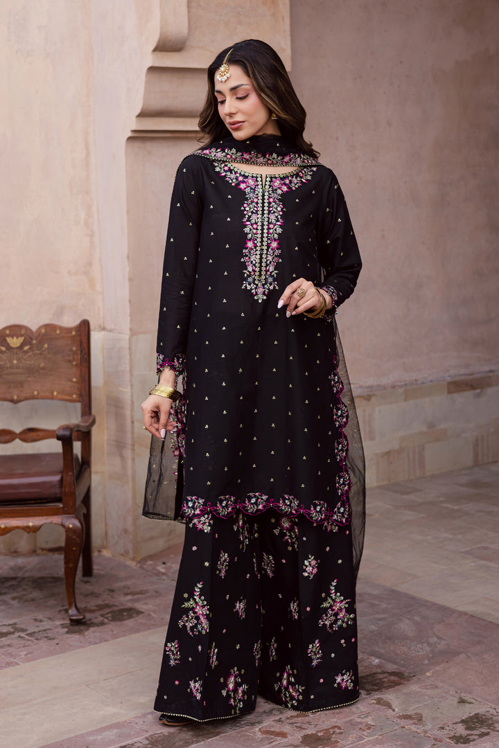  Hozier 3Pc - Festive Embroidered Lawn BATIKEID2026  BATIK   XS / Black / Pima Lawn-S / Black / Pima Lawn-M / Black / Pima Lawn-L / Black / Pima Lawn-XL / Black / Pima Lawn