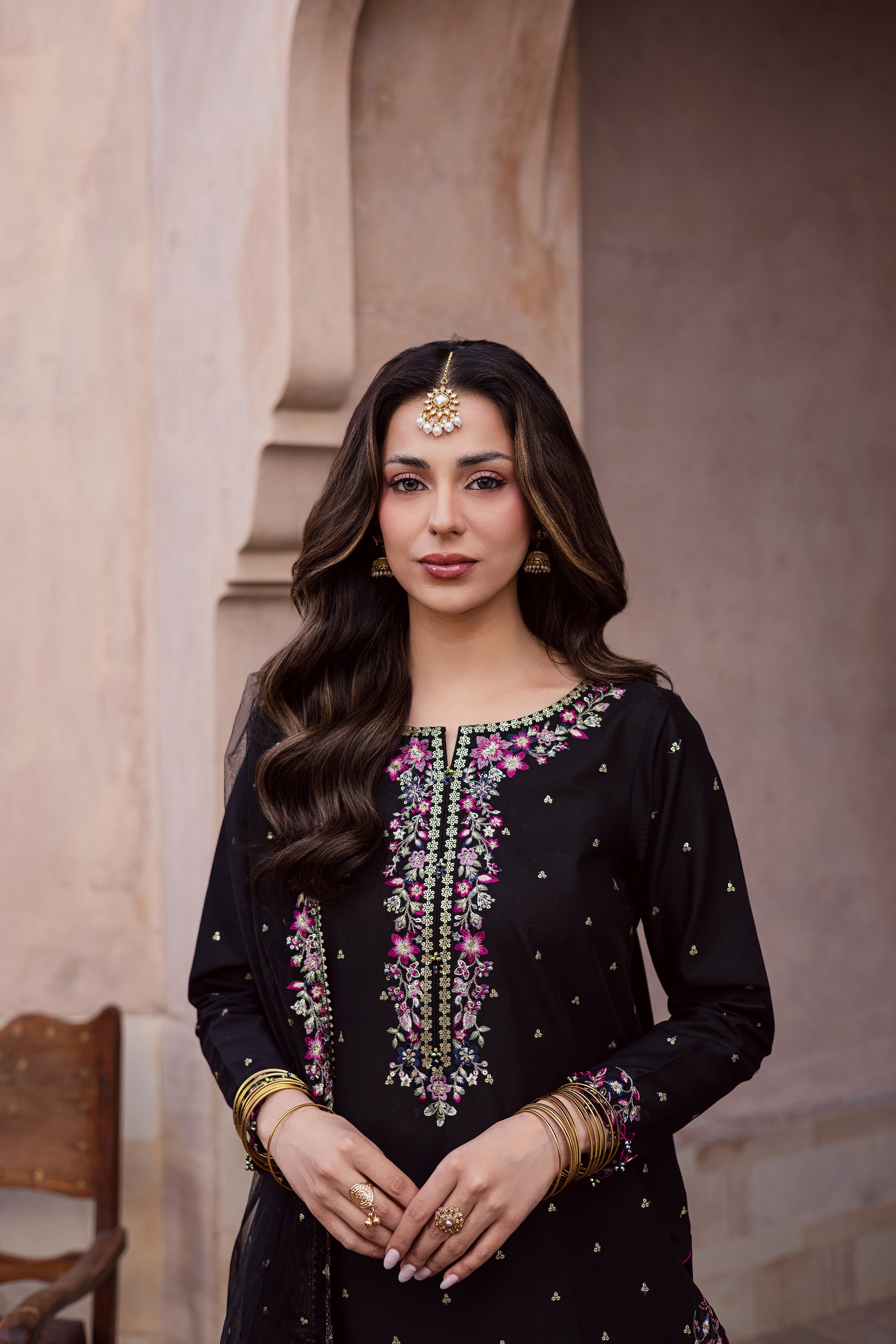  Hozier 3Pc - Festive Embroidered Lawn BATIKEID2026  BATIK   XS / Black / Pima Lawn-S / Black / Pima Lawn-M / Black / Pima Lawn-L / Black / Pima Lawn-XL / Black / Pima Lawn