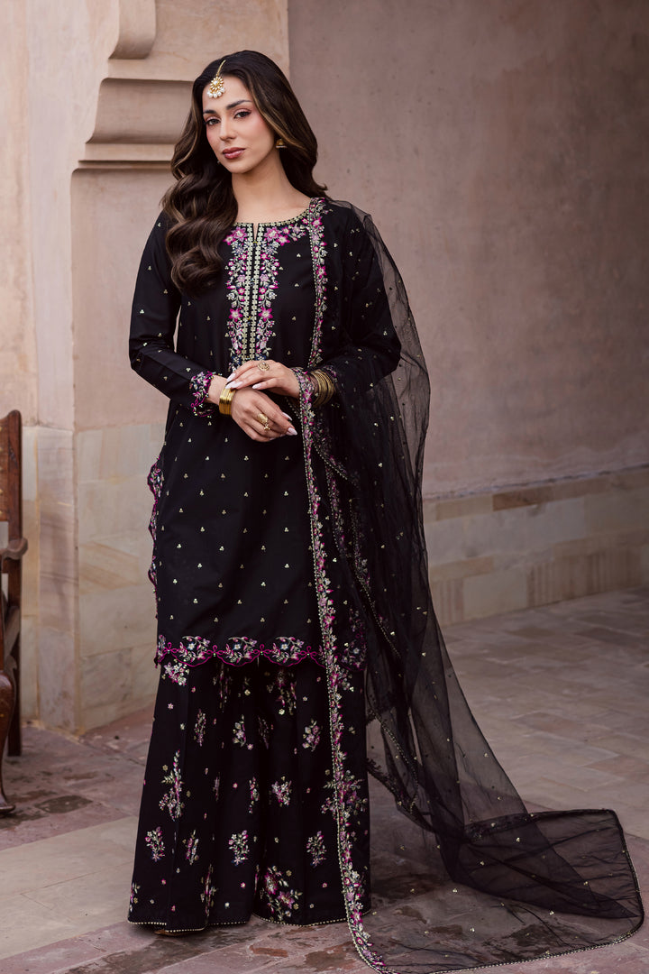  Hozier 3Pc - Festive Embroidered Lawn BATIKEID2026  BATIK   XS / Black / Pima Lawn-S / Black / Pima Lawn-M / Black / Pima Lawn-L / Black / Pima Lawn-XL / Black / Pima Lawn