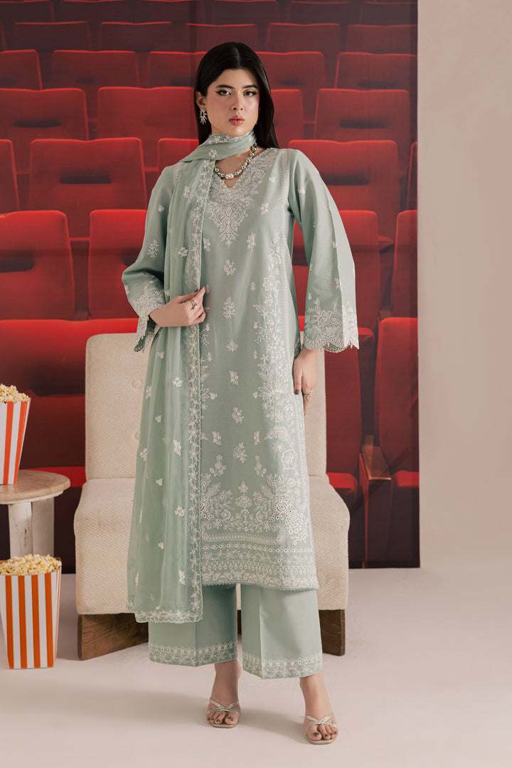  Ice Charm 3Pc - Embroidered Khaddar Dress BATIK WINTER PRET 2025  BATIK   XS / Ice Blue / Khaddar-S / Ice Blue / Khaddar-M / Ice Blue / Khaddar-L / Ice Blue / Khaddar-XL / Ice Blue / Khaddar