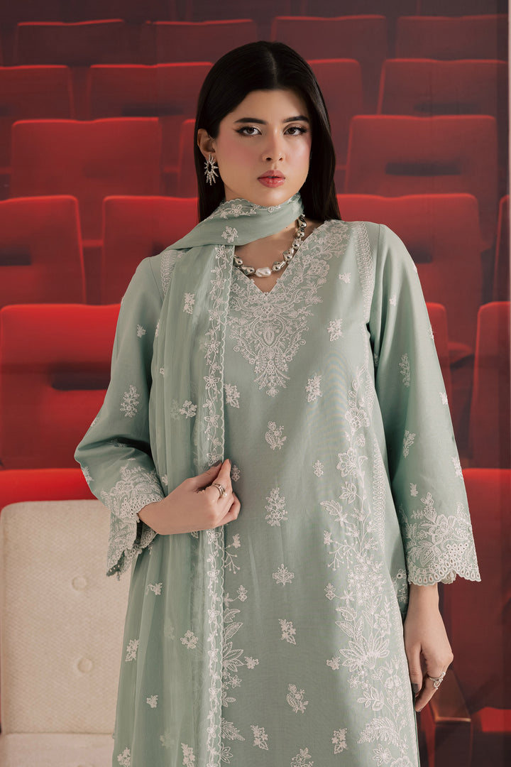  Ice Charm 3Pc - Embroidered Khaddar Dress BATIK WINTER PRET 2025  BATIK   XS / Ice Blue / Khaddar-S / Ice Blue / Khaddar-M / Ice Blue / Khaddar-L / Ice Blue / Khaddar-XL / Ice Blue / Khaddar
