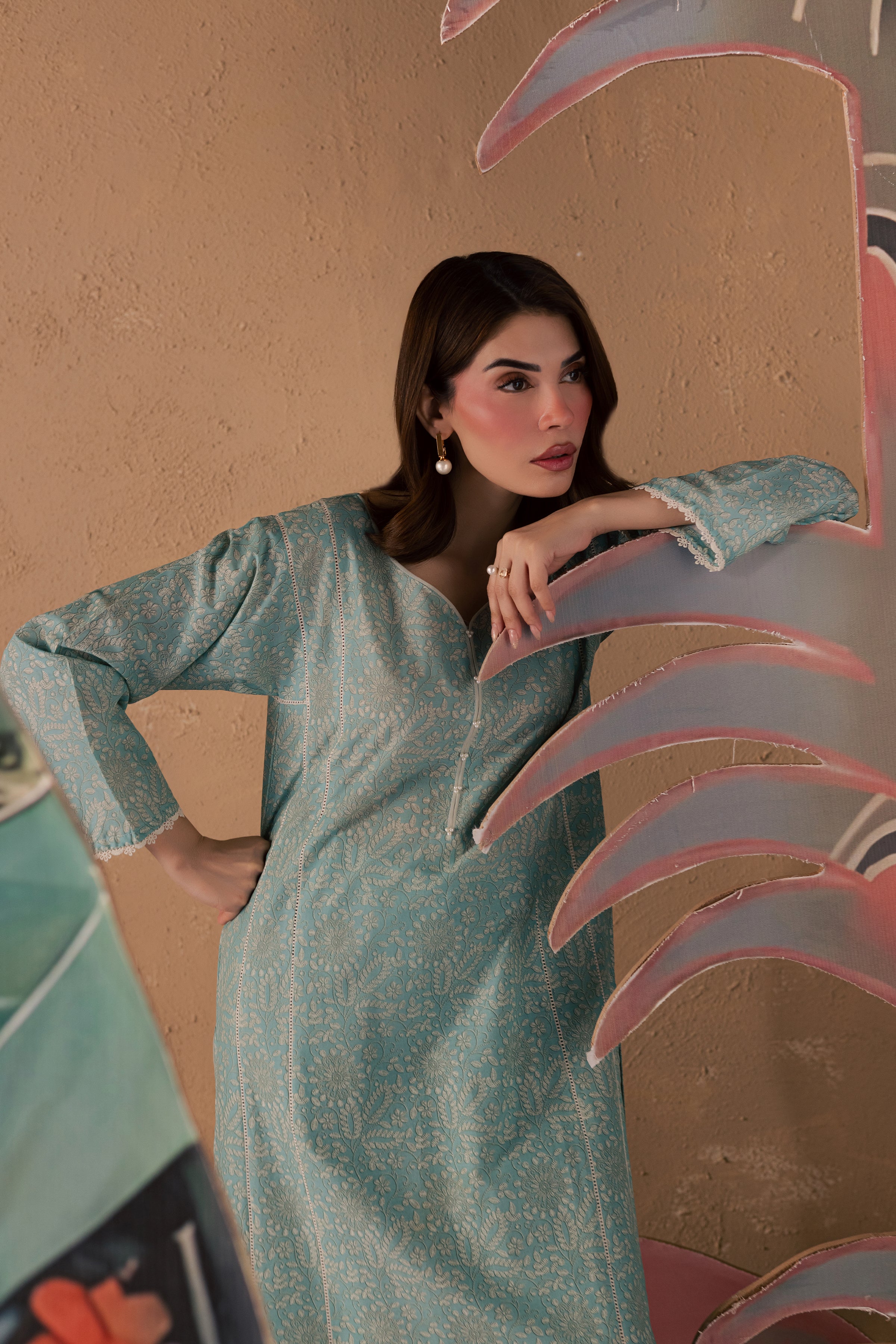  Ice Crush 2Pc - Printed Lawn Dress BATIKSS26  BATIK   XS / Ice Blue / Lawn-S / Ice Blue / Lawn-M / Ice Blue / Lawn-L / Ice Blue / Lawn-XL / Ice Blue / Lawn