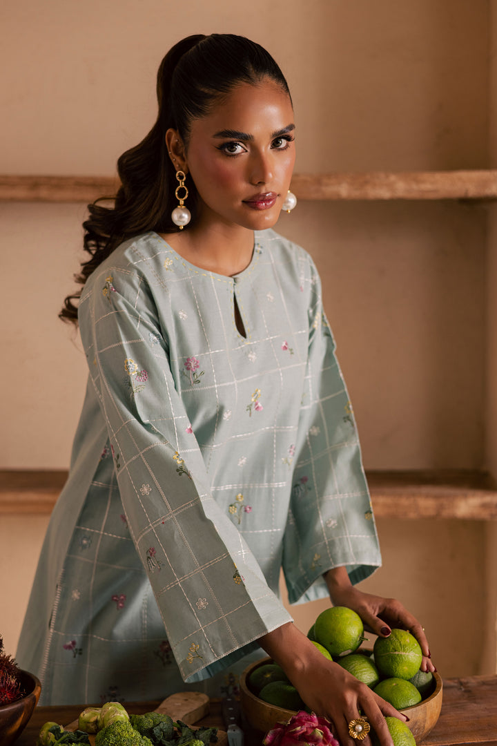  Ice Snow 2Pc - Embroidered Khaddar Dress BATIK WINTER PRET 2025  BATIK   XS / Ice Blue / Khaddar-S / Ice Blue / Khaddar-M / Ice Blue / Khaddar-L / Ice Blue / Khaddar-XL / Ice Blue / Khaddar