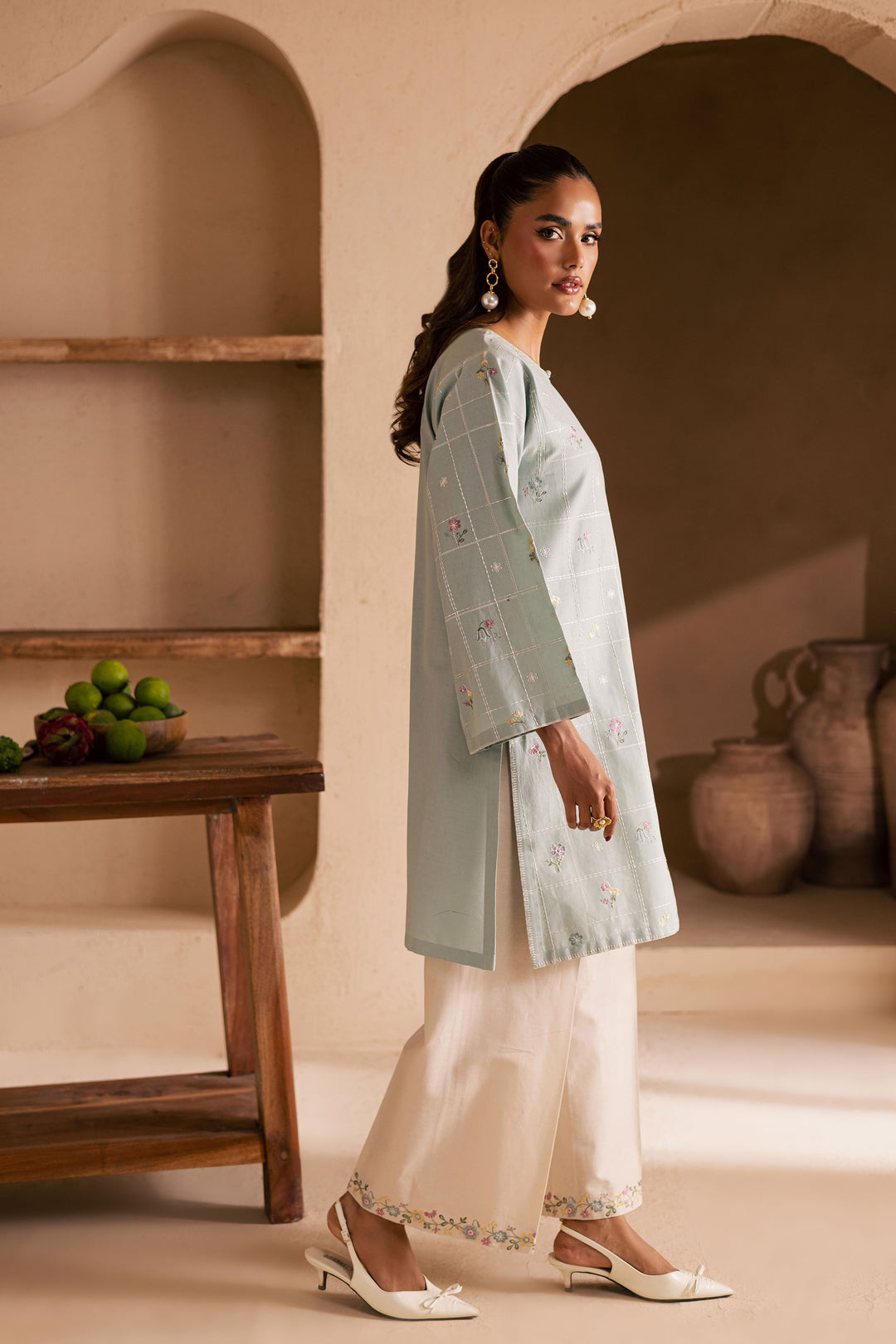  Ice Snow 2Pc - Embroidered Khaddar Dress BATIK WINTER PRET 2025  BATIK   XS / Ice Blue / Khaddar-S / Ice Blue / Khaddar-M / Ice Blue / Khaddar-L / Ice Blue / Khaddar-XL / Ice Blue / Khaddar
