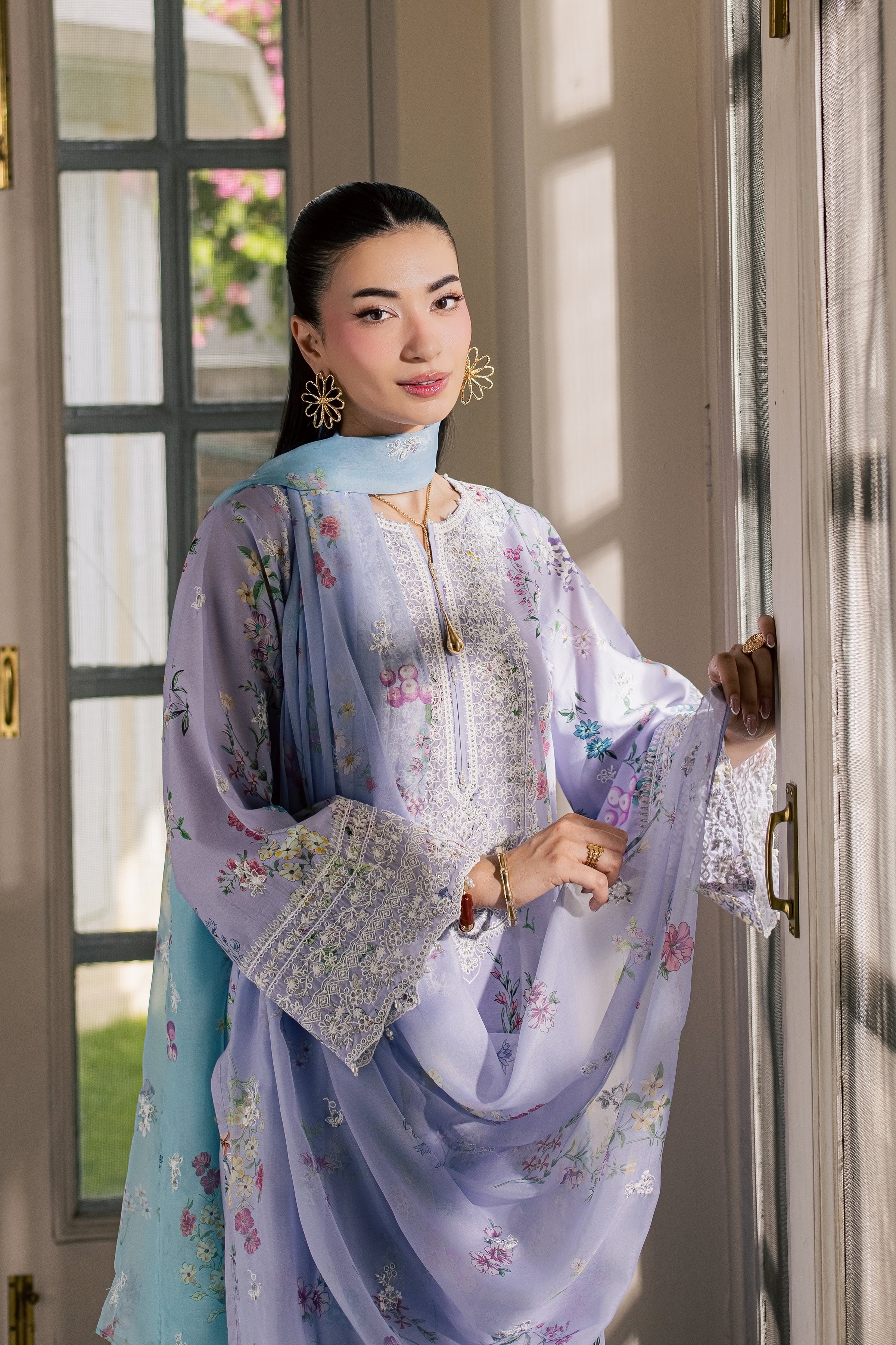  Ira 3Pc - Luxury Embroidered Lawn BATIKSS26  BATIK   XS / Blue / Lawn-S / Blue / Lawn-M / Blue / Lawn-L / Blue / Lawn-XL / Blue / Lawn