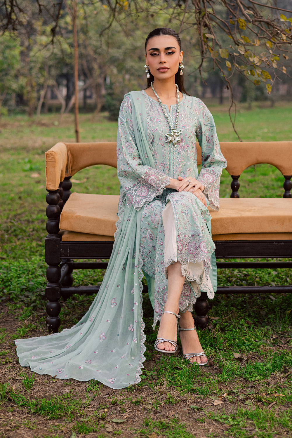  Iridule 3Pc - Festive Embroidered Lawn BATIKEID2026  BATIK   XS / Pearly Blue / Pima Lawn-S / Pearly Blue / Pima Lawn-M / Pearly Blue / Pima Lawn-L / Pearly Blue / Pima Lawn-XL / Pearly Blue / Pima Lawn