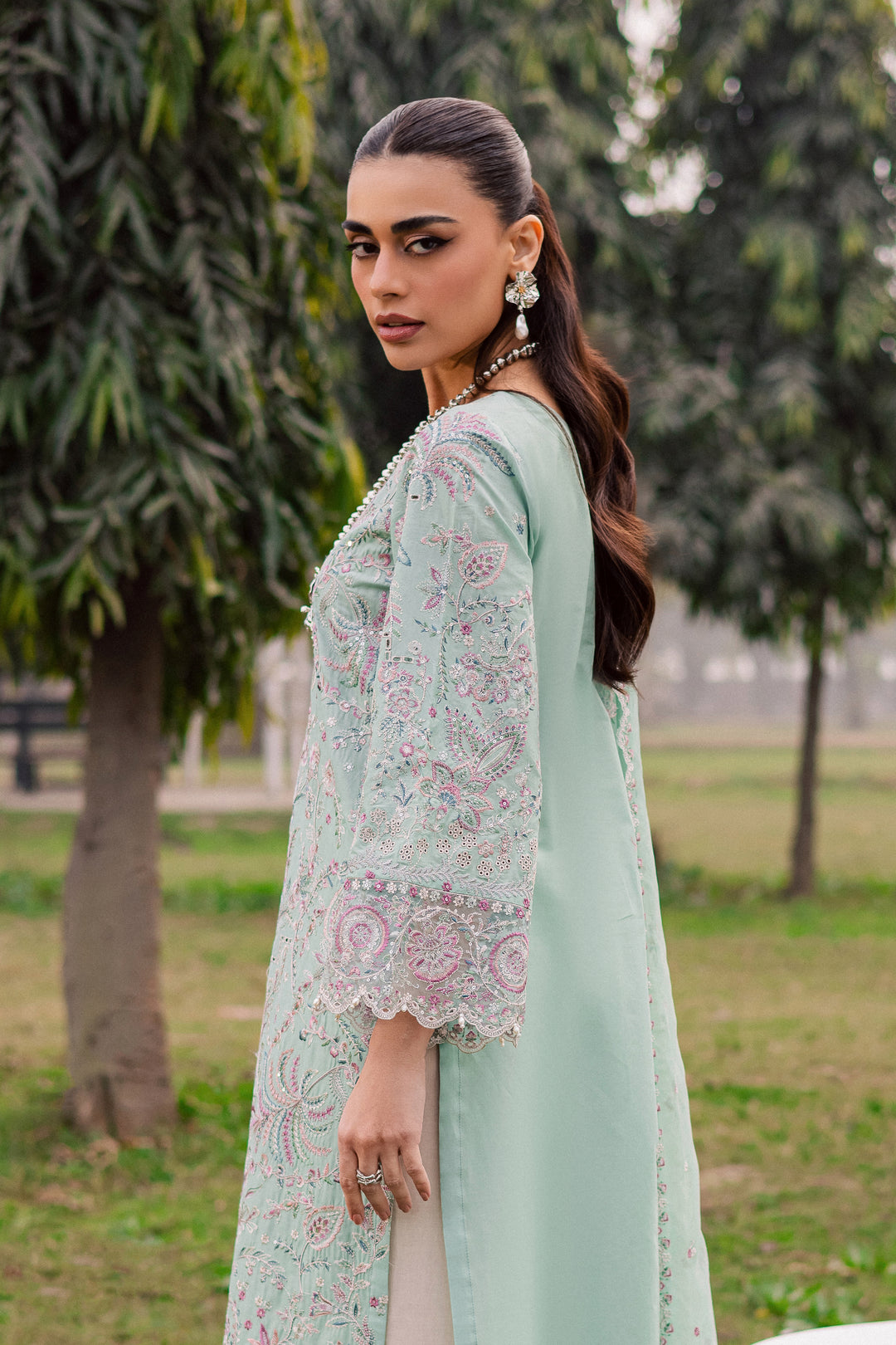  Iridule 3Pc - Festive Embroidered Lawn BATIKEID2026  BATIK   XS / Pearly Blue / Pima Lawn-S / Pearly Blue / Pima Lawn-M / Pearly Blue / Pima Lawn-L / Pearly Blue / Pima Lawn-XL / Pearly Blue / Pima Lawn