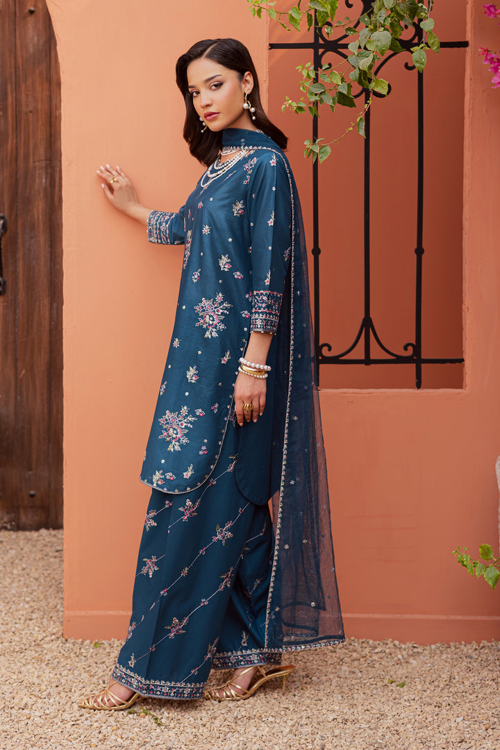  Jheel 3Pc - Festive Embroidered Lawn BATIKEID2026  BATIK   XS / Prussian Blue / Pima Lawn-S / Prussian Blue / Pima Lawn-M / Prussian Blue / Pima Lawn-L / Prussian Blue / Pima Lawn-XL / Prussian Blue / Pima Lawn