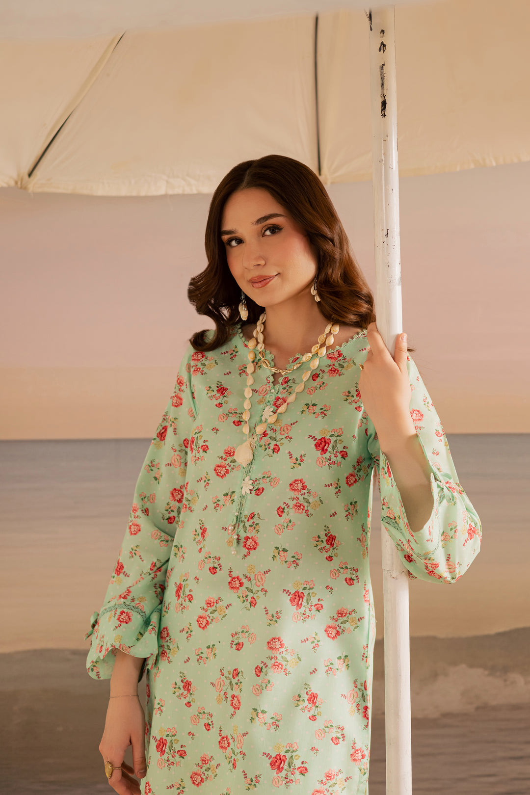  Joanna 2Pc - Printed Lawn Dress BATIKSS26  BATIK   XS / Green / Lawn-S / Green / Lawn-M / Green / Lawn-L / Green / Lawn-XL / Green / Lawn