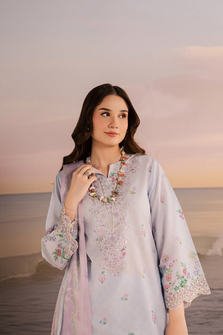 Joelle 3Pc - Printed Lawn Dress BATIKSS26  BATIK   XS / Periwinkle / Lawn-S / Periwinkle / Lawn-M / Periwinkle / Lawn-L / Periwinkle / Lawn-XL / Periwinkle / Lawn