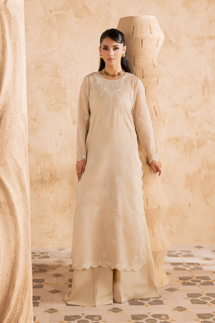  Jude 2Pc - Embroidered Festive Pret BATIKSS26  BATIK   XS / Skin / Paper Silk-S / Skin / Paper Silk-M / Skin / Paper Silk-L / Skin / Paper Silk-XL / Skin / Paper Silk