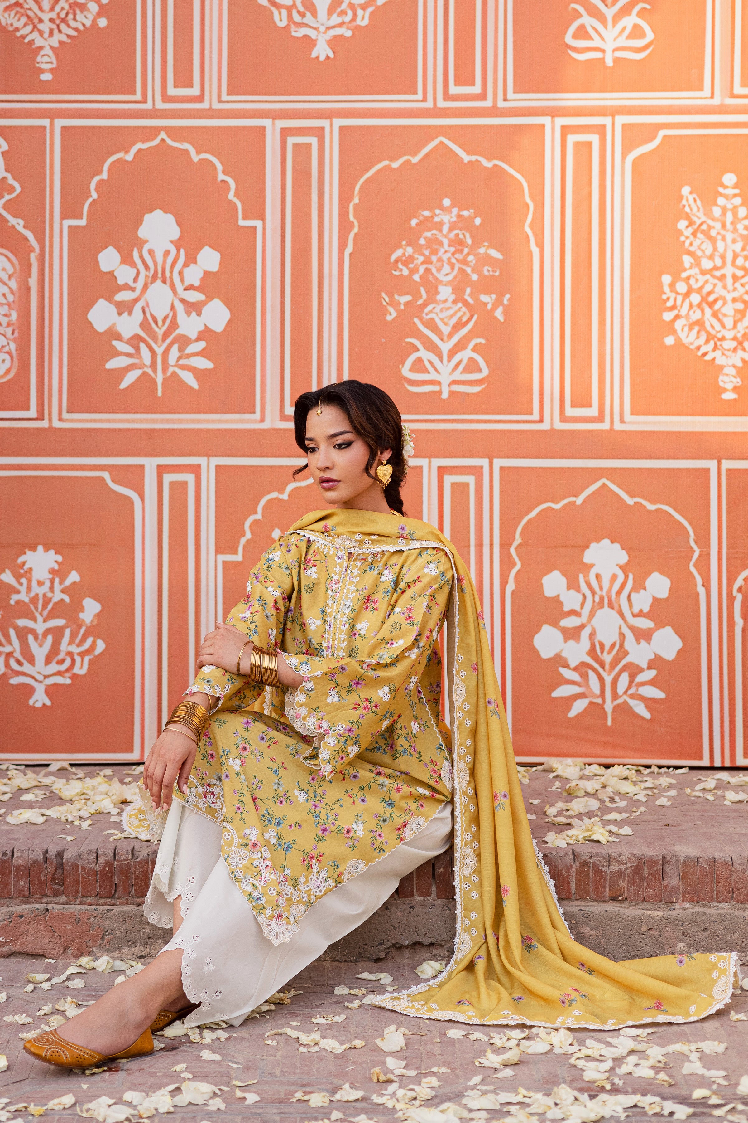  Key Lime 3Pc - Festive Eid Prints BATIKEID2026  BATIK   XS / Yellow / Lawn-S / Yellow / Lawn-M / Yellow / Lawn-L / Yellow / Lawn-XL / Yellow / Lawn