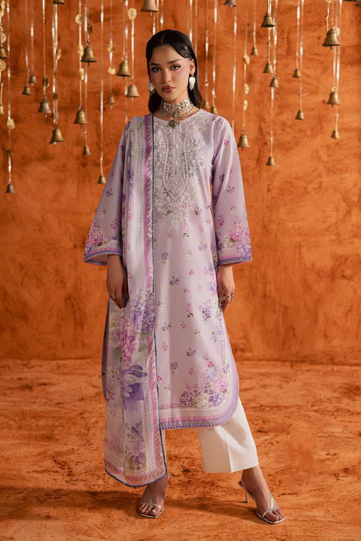  Khayaal 3Pc - Printed Lawn Dress BATIKEID2026  BATIK   XS / Lilac / Lawn-S / Lilac / Lawn-M / Lilac / Lawn-L / Lilac / Lawn-XL / Lilac / Lawn