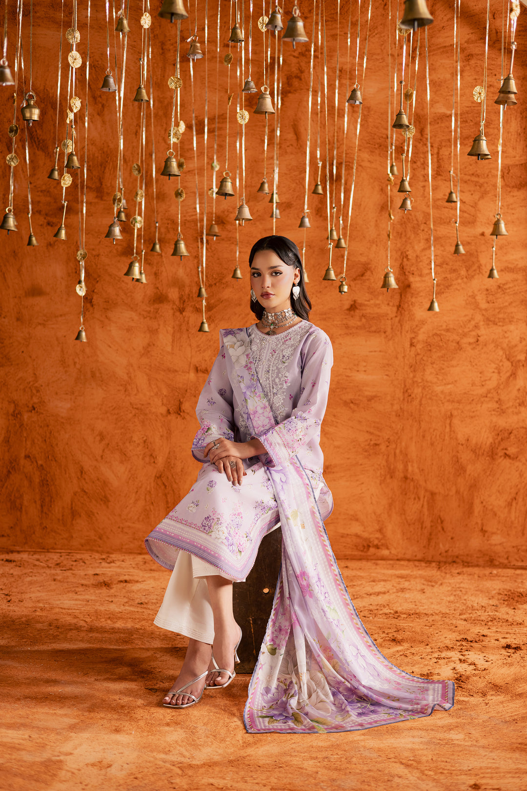 Khayaal 3Pc - Printed Lawn Dress BATIKEID2026  BATIK   XS / Lilac / Lawn-S / Lilac / Lawn-M / Lilac / Lawn-L / Lilac / Lawn-XL / Lilac / Lawn