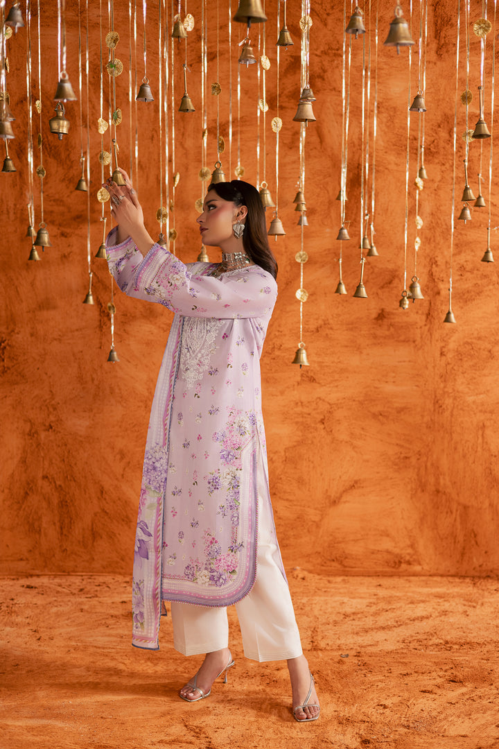  Khayaal 3Pc - Printed Lawn Dress BATIKEID2026  BATIK   XS / Lilac / Lawn-S / Lilac / Lawn-M / Lilac / Lawn-L / Lilac / Lawn-XL / Lilac / Lawn