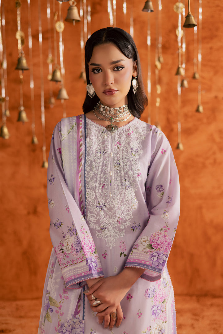  Khayaal 3Pc - Printed Lawn Dress BATIKEID2026  BATIK   XS / Lilac / Lawn-S / Lilac / Lawn-M / Lilac / Lawn-L / Lilac / Lawn-XL / Lilac / Lawn