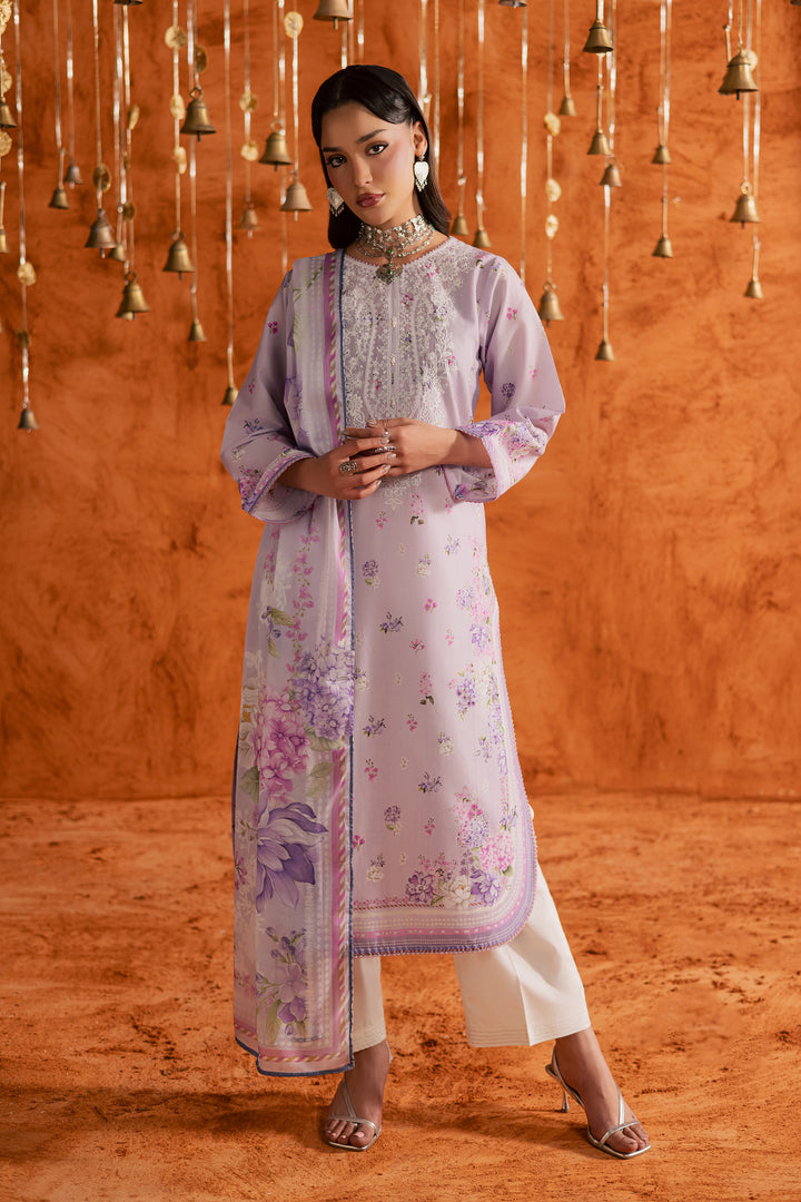  Khayaal 3Pc - Printed Lawn Dress BATIKEID2026  BATIK   XS / Lilac / Lawn-S / Lilac / Lawn-M / Lilac / Lawn-L / Lilac / Lawn-XL / Lilac / Lawn