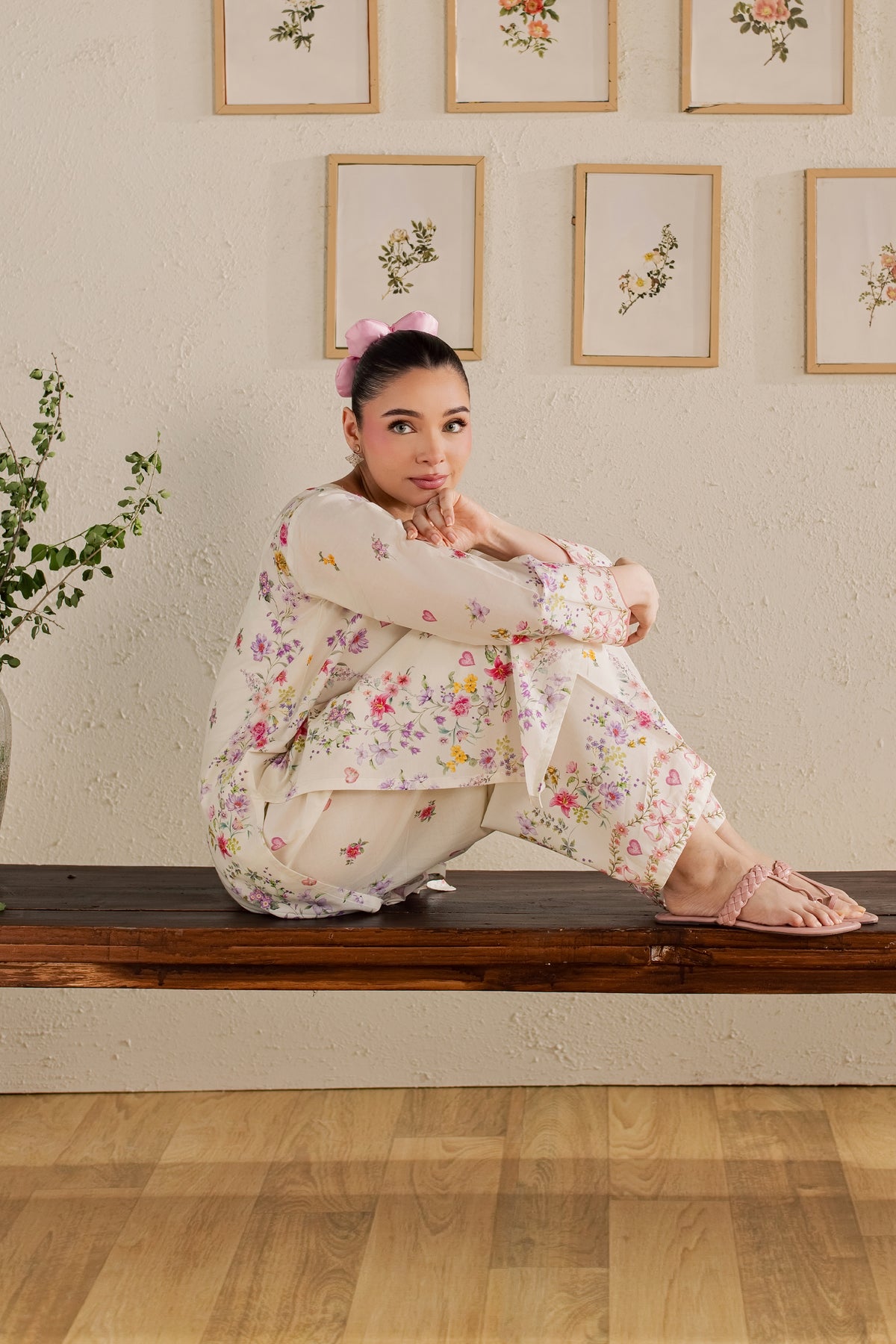 Khelani 2Pc - Printed Lawn Dress BATIKSS26  BATIK   XS / Off White / Lawn-S / Off White / Lawn-M / Off White / Lawn-L / Off White / Lawn-XL / Off White / Lawn