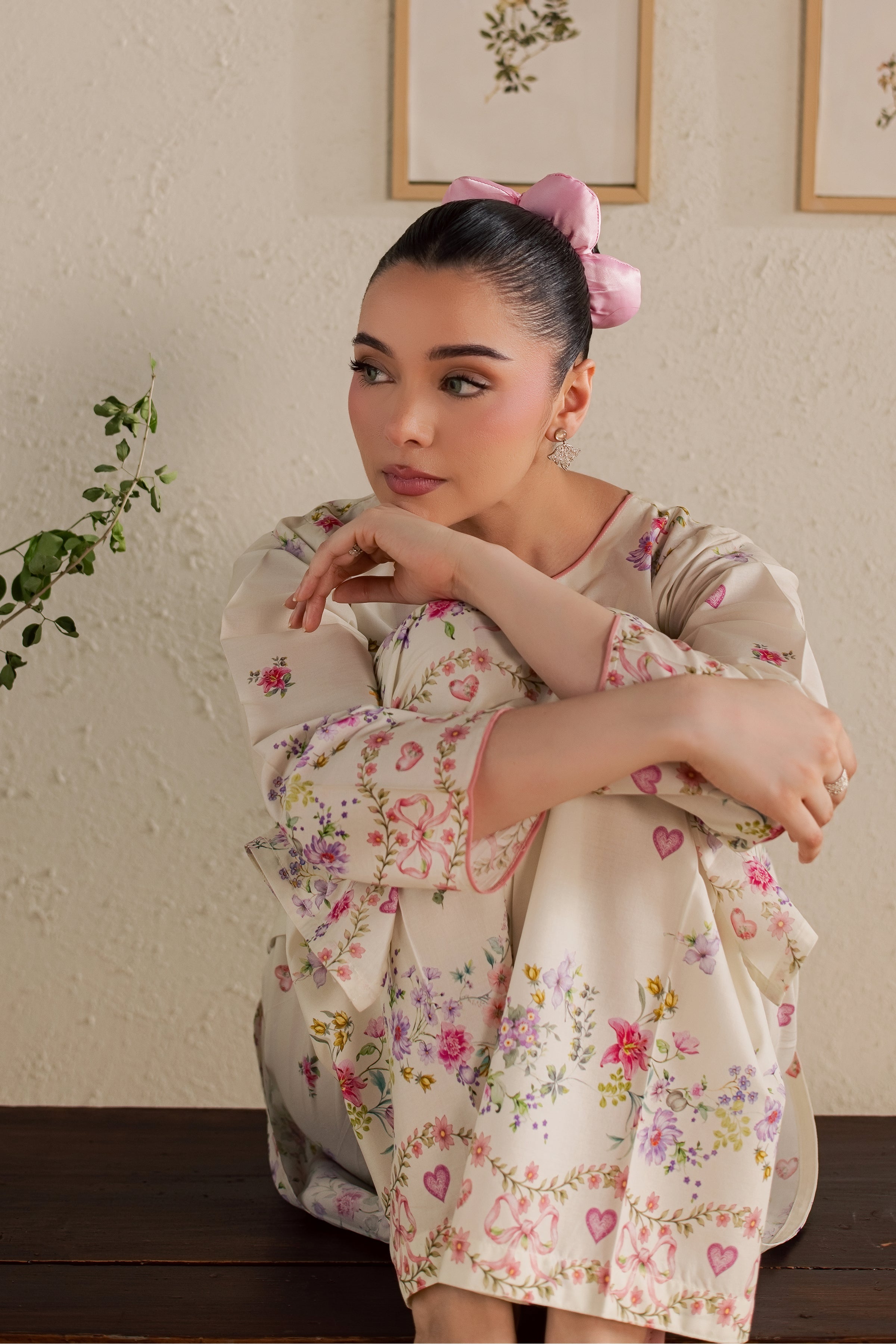  Khelani 2Pc - Printed Lawn Dress BATIKSS26  BATIK   XS / Off White / Lawn-S / Off White / Lawn-M / Off White / Lawn-L / Off White / Lawn-XL / Off White / Lawn
