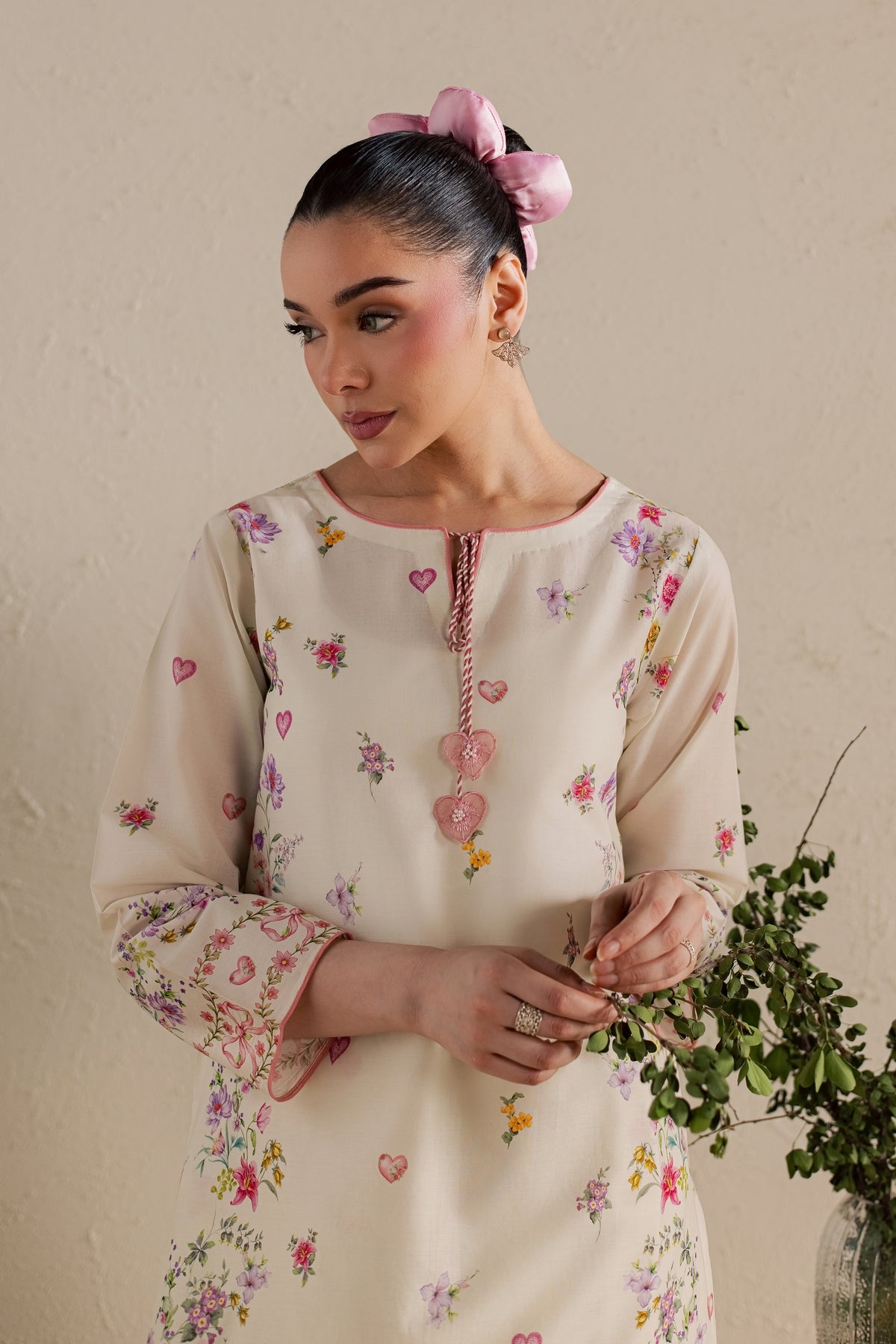  Khelani 2Pc - Printed Lawn Dress BATIKSS26  BATIK   XS / Off White / Lawn-S / Off White / Lawn-M / Off White / Lawn-L / Off White / Lawn-XL / Off White / Lawn