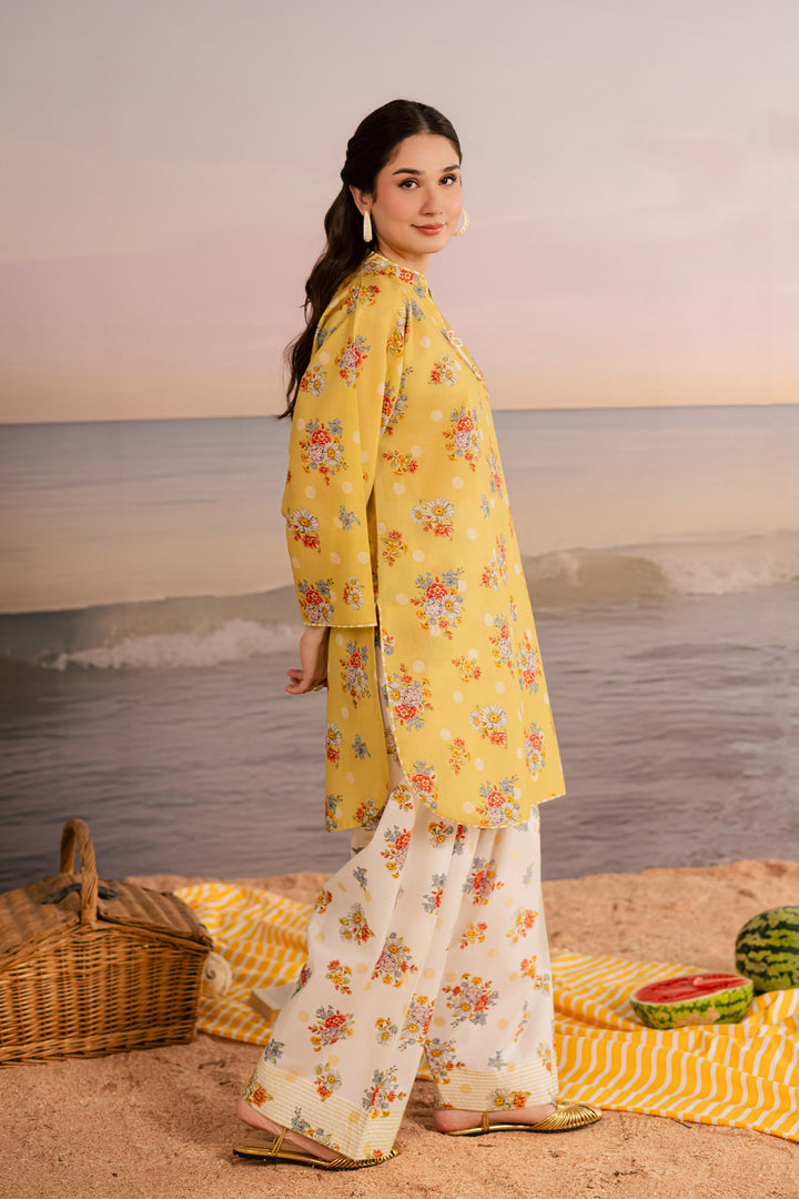  Kirara 2Pc - Printed Lawn Dress BATIKSS26  BATIK   XS / Yellow / Lawn-S / Yellow / Lawn-M / Yellow / Lawn-L / Yellow / Lawn-XL / Yellow / Lawn