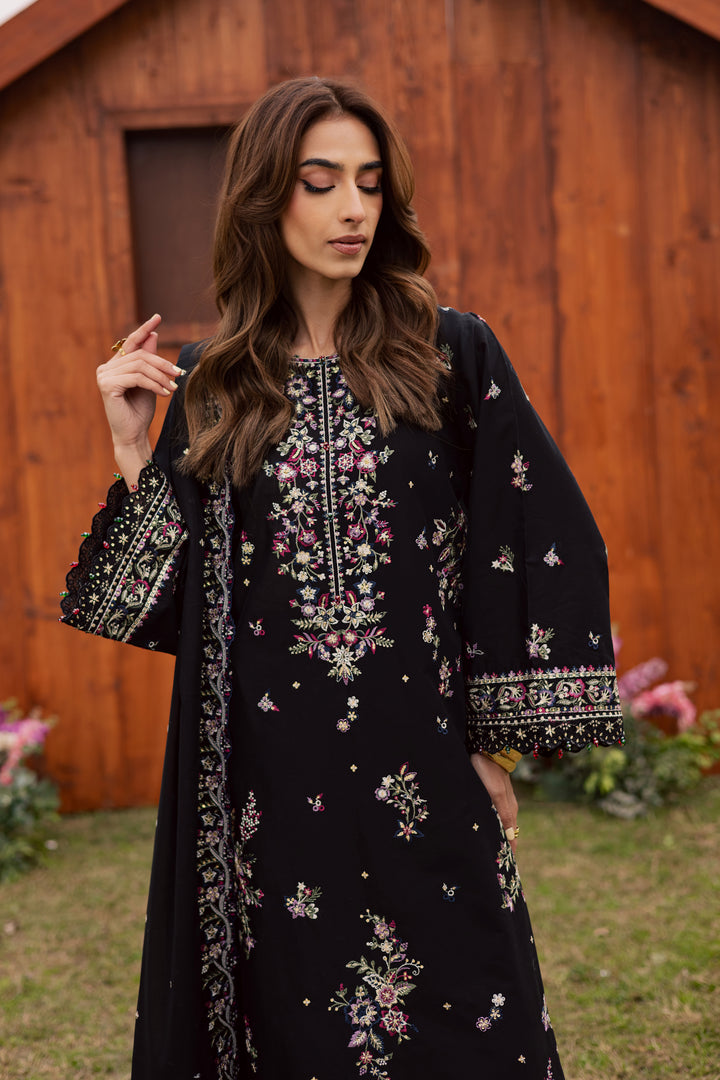  Kynd 3Pc - Festive Embroidered Lawn BATIKEID2026  BATIK   XS / Black / Pima Lawn-S / Black / Pima Lawn-M / Black / Pima Lawn-L / Black / Pima Lawn-XL / Black / Pima Lawn