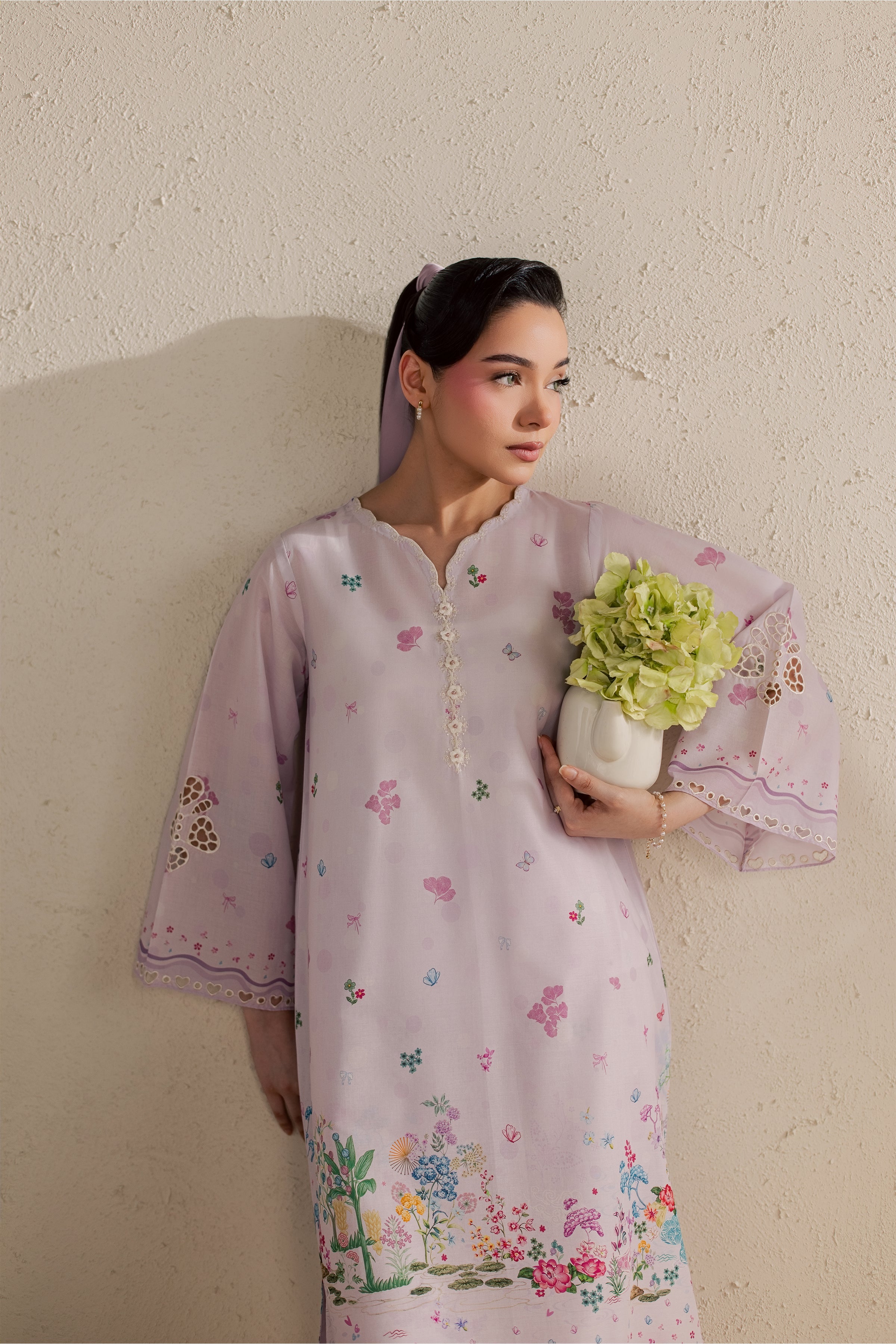  Lara 2Pc - Printed Lawn Dress BATIKSS26  BATIK   XS / Pink / Lawn-S / Pink / Lawn-M / Pink / Lawn-L / Pink / Lawn-XL / Pink / Lawn