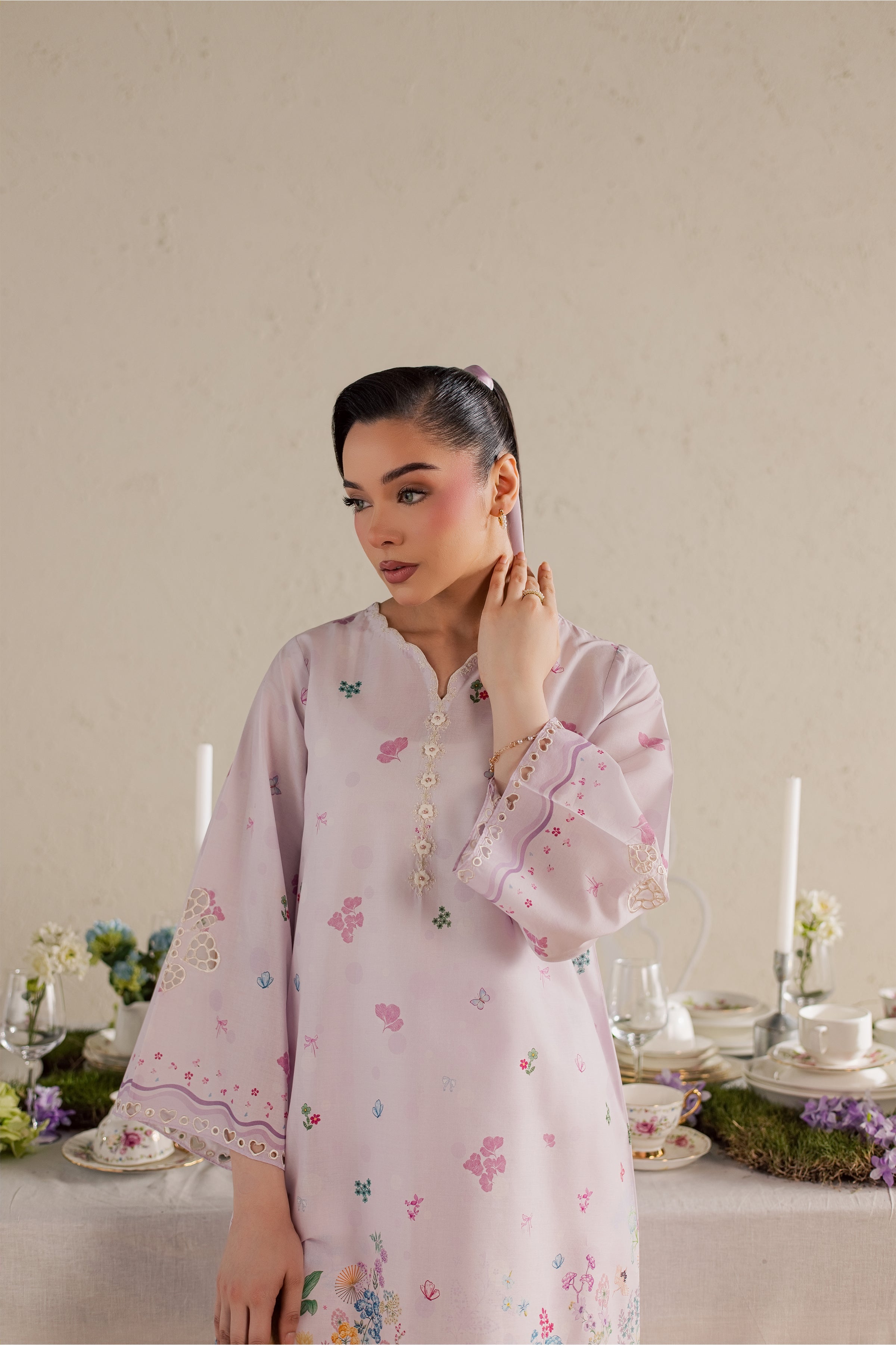  Lara 2Pc - Printed Lawn Dress BATIKSS26  BATIK   XS / Pink / Lawn-S / Pink / Lawn-M / Pink / Lawn-L / Pink / Lawn-XL / Pink / Lawn