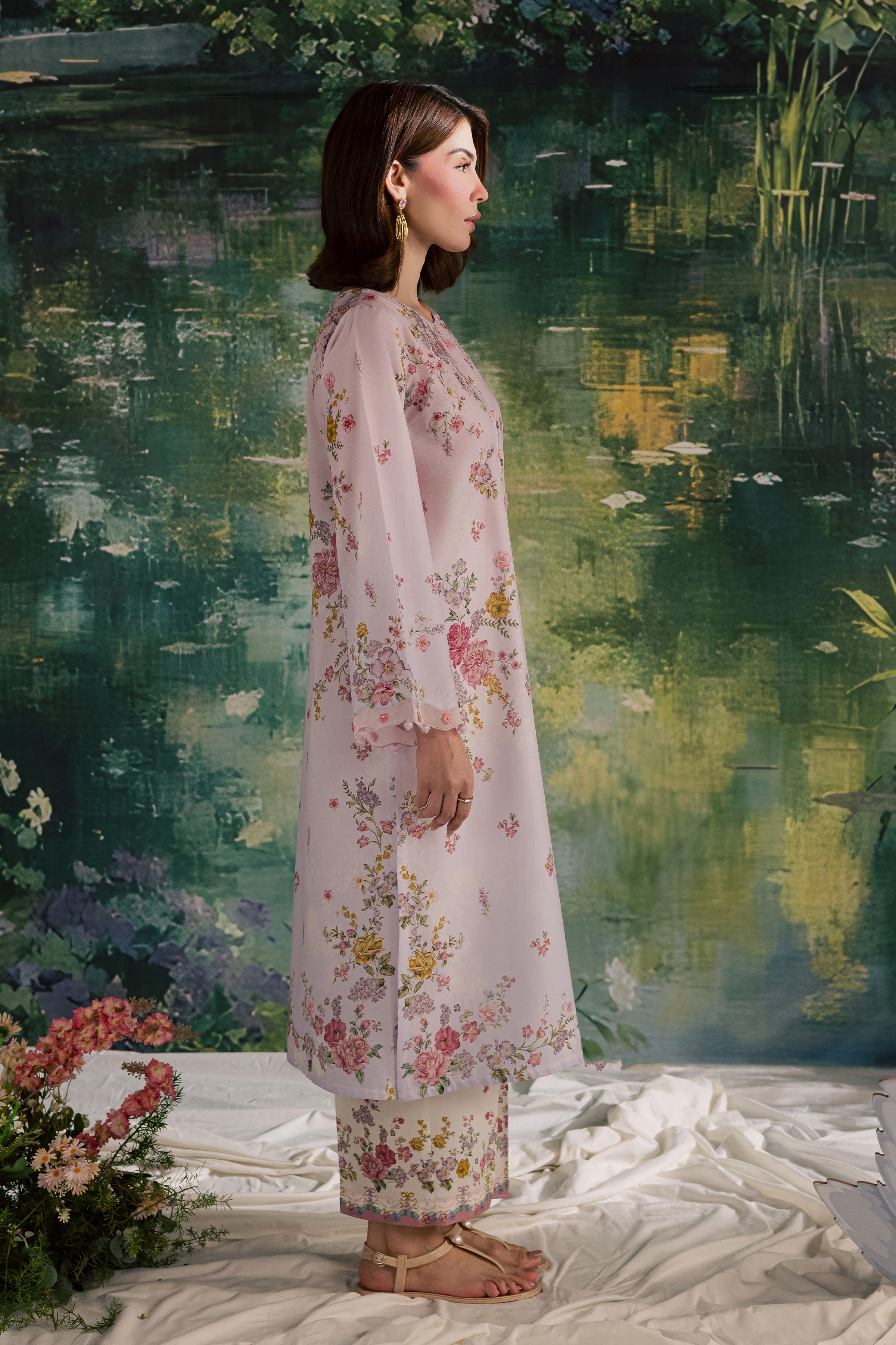  Laurel 2Pc - Printed Lawn Dress BATIKSS26  BATIK   XS / Ombre / Lawn-S / Ombre / Lawn-M / Ombre / Lawn-L / Ombre / Lawn-XL / Ombre / Lawn